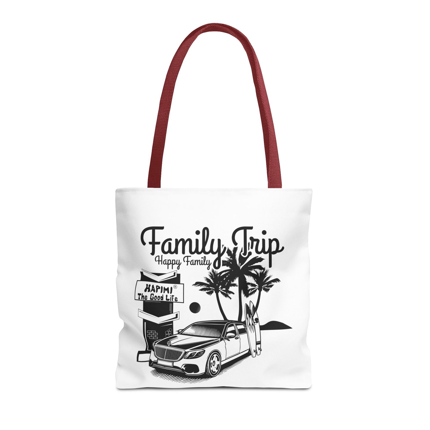 Family Trip Tote Bag (AOP)