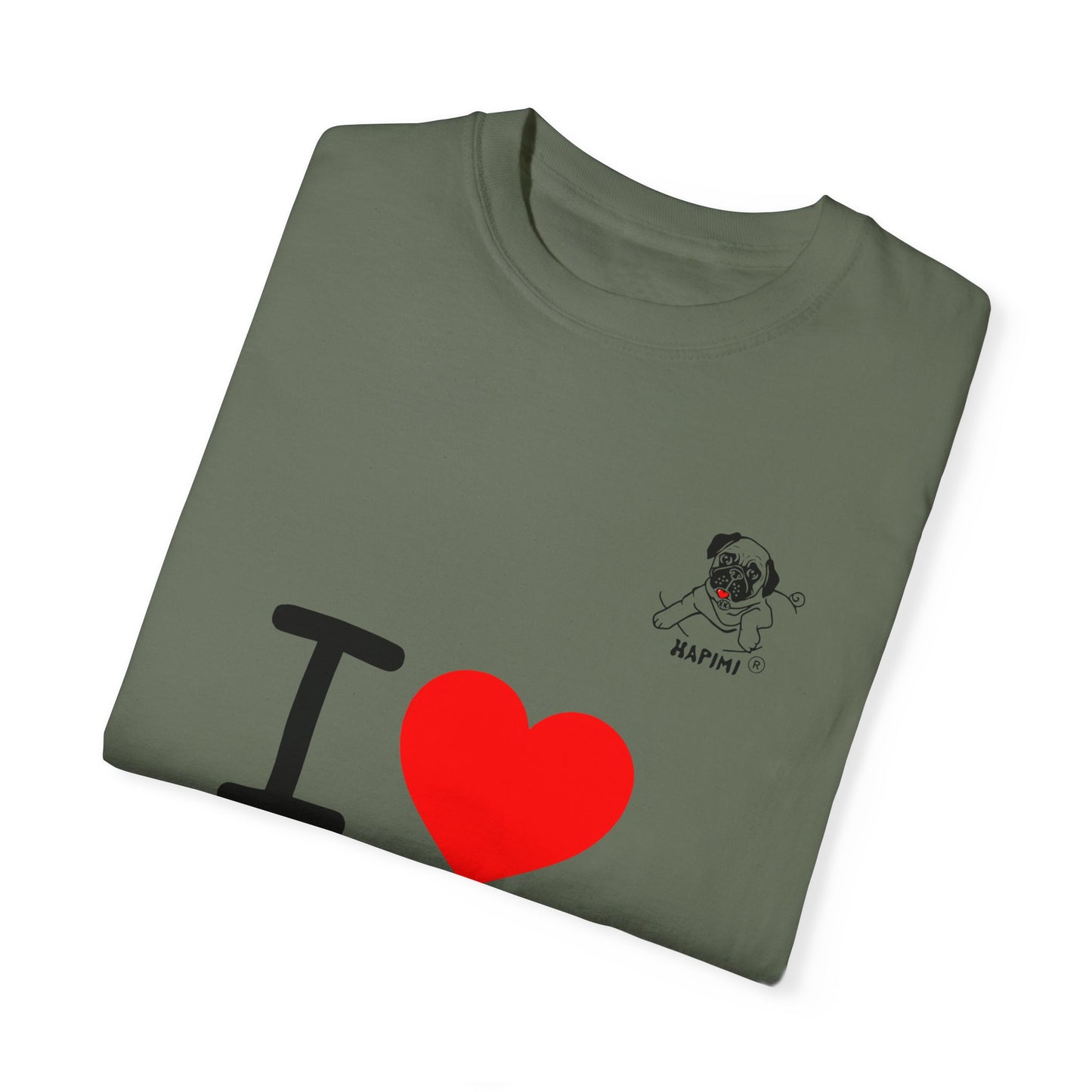 HAPIMI "I Love Me" Collection – Comfort Colors Garment-Dyed Tee