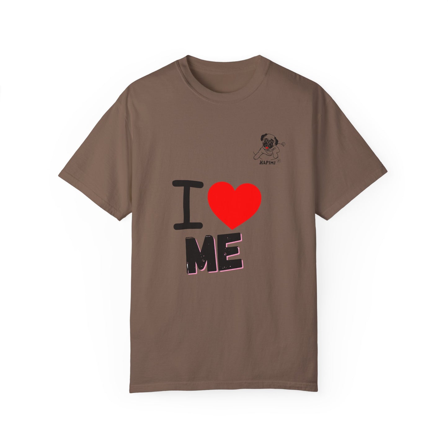 HAPIMI "I Love Me" Collection – Comfort Colors Garment-Dyed Tee
