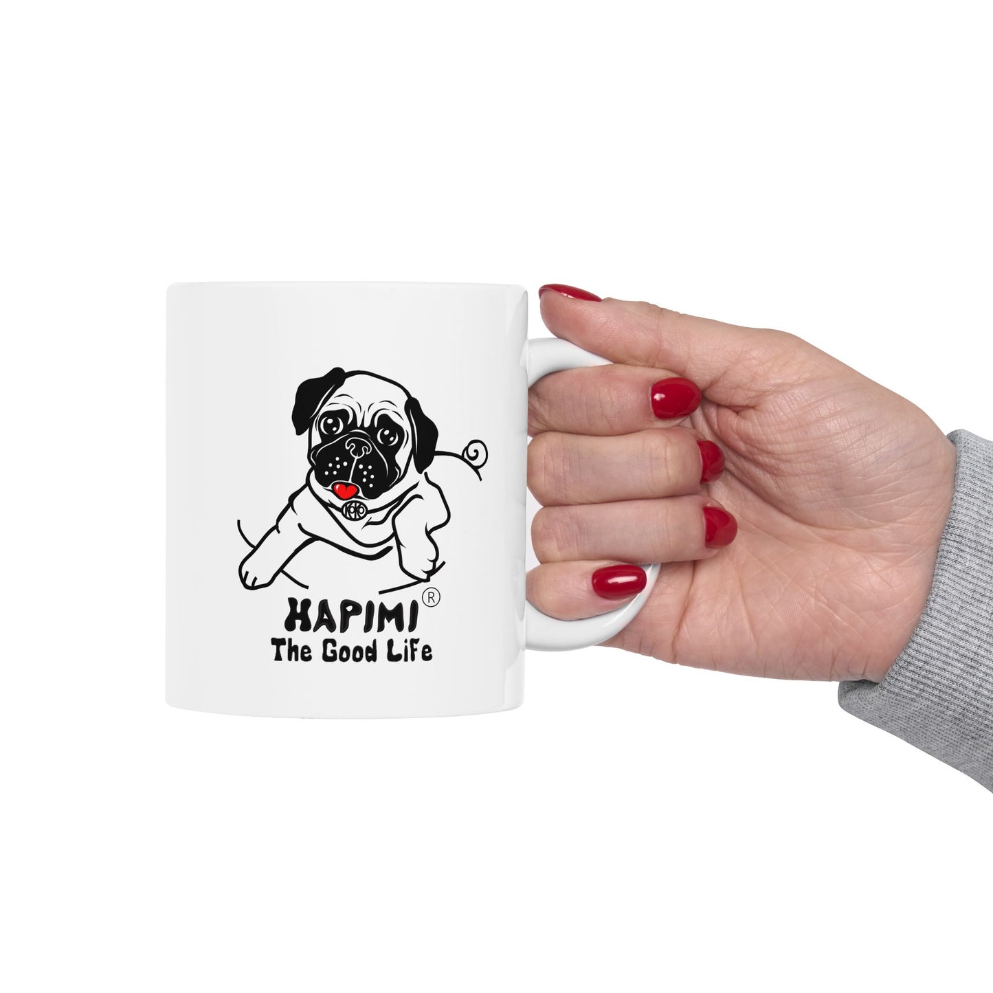 HAPIMI Ceramic Coffee Mug – 11oz & 15oz