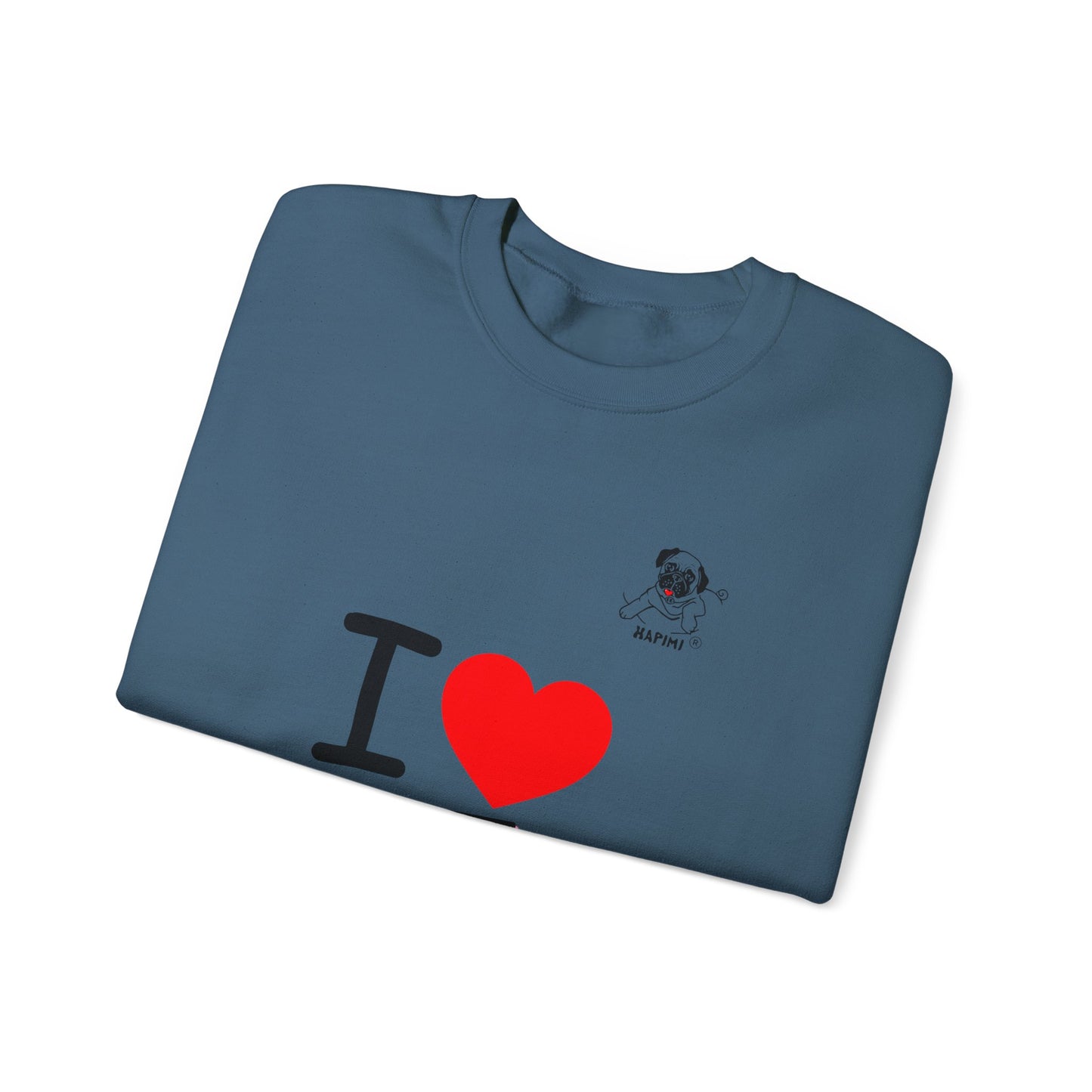 HAPIMI "I Love Me" Collection – Unisex Crewneck Sweatshirt