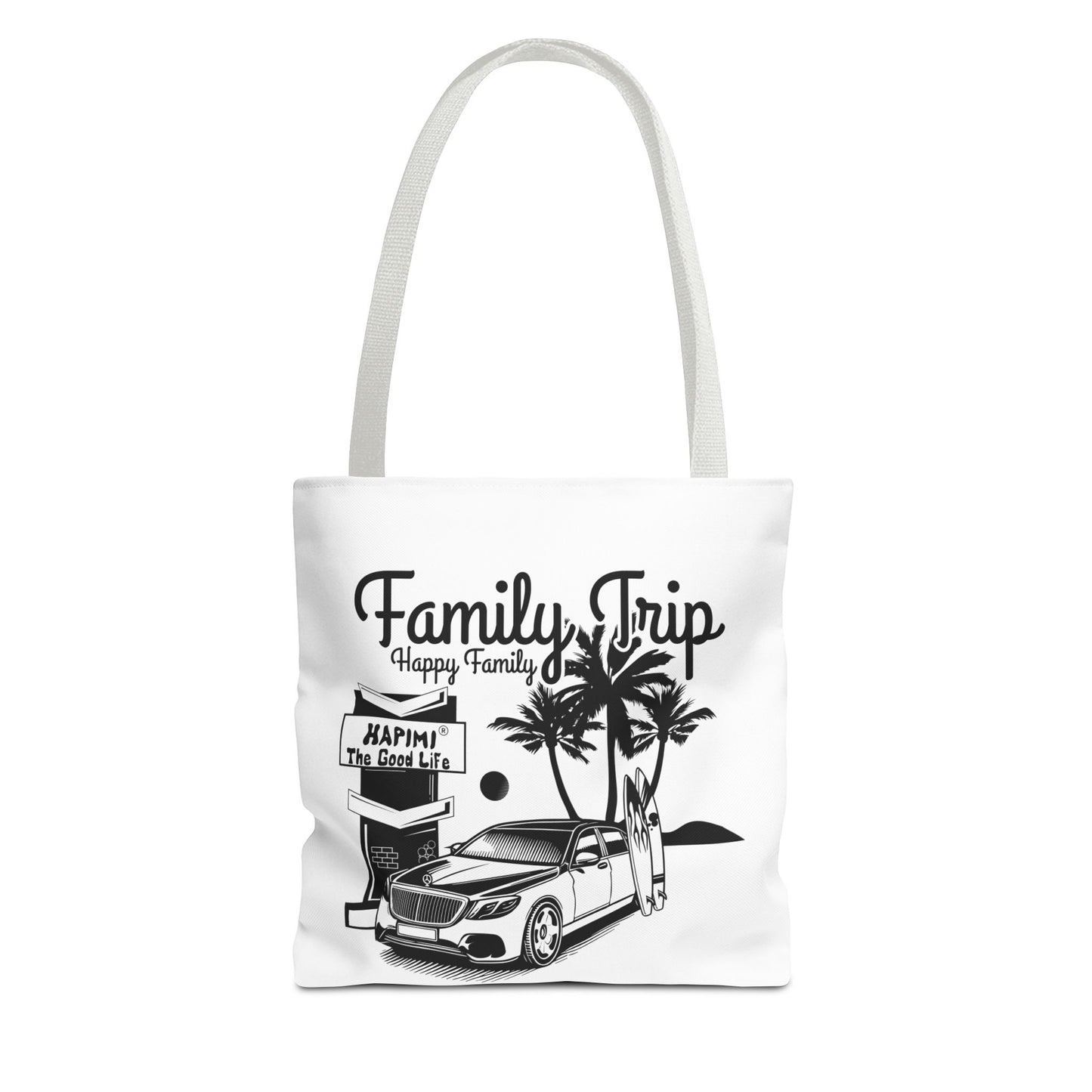 Family Trip Tote Bag (AOP)