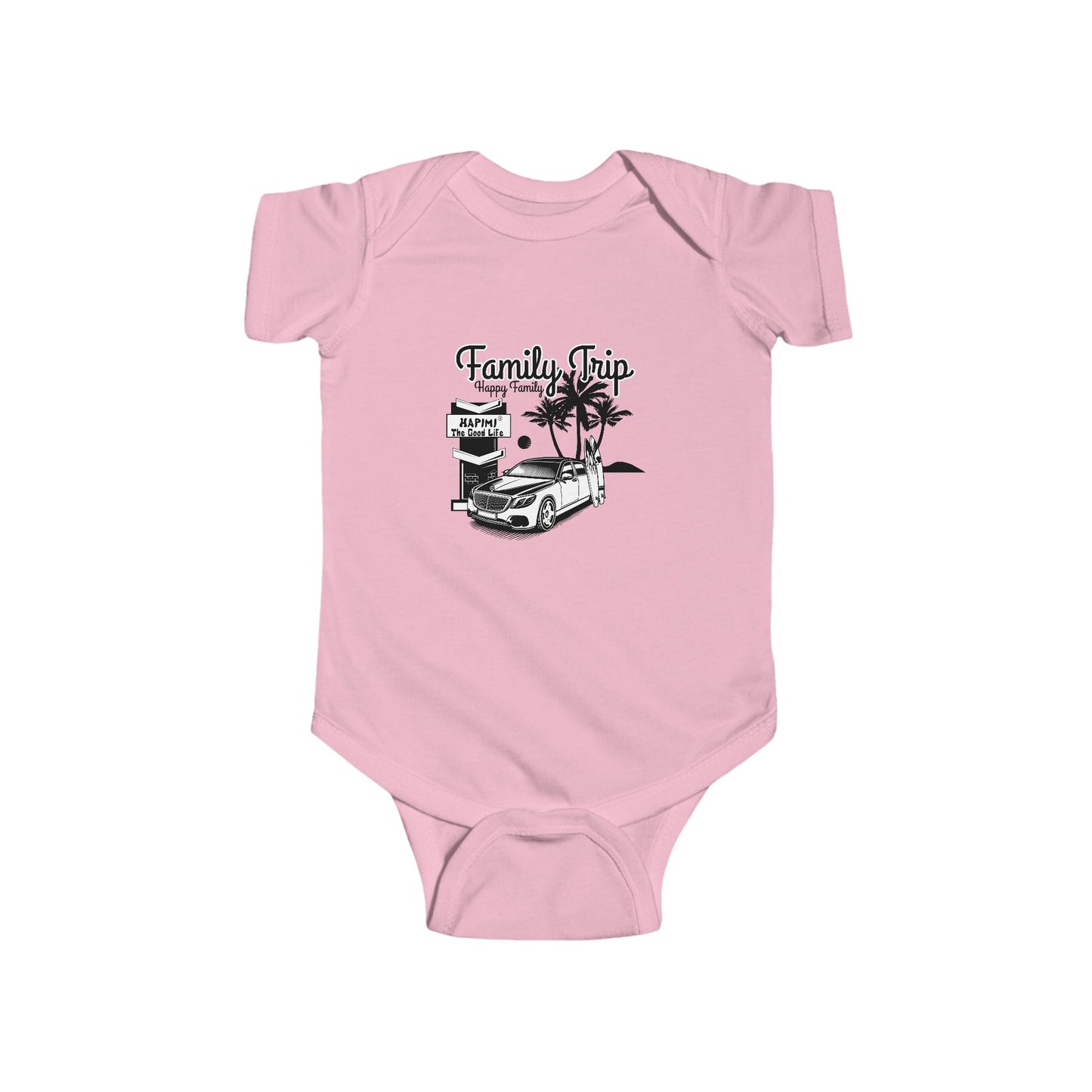 Family Trip Infant Jersey Bodysuit