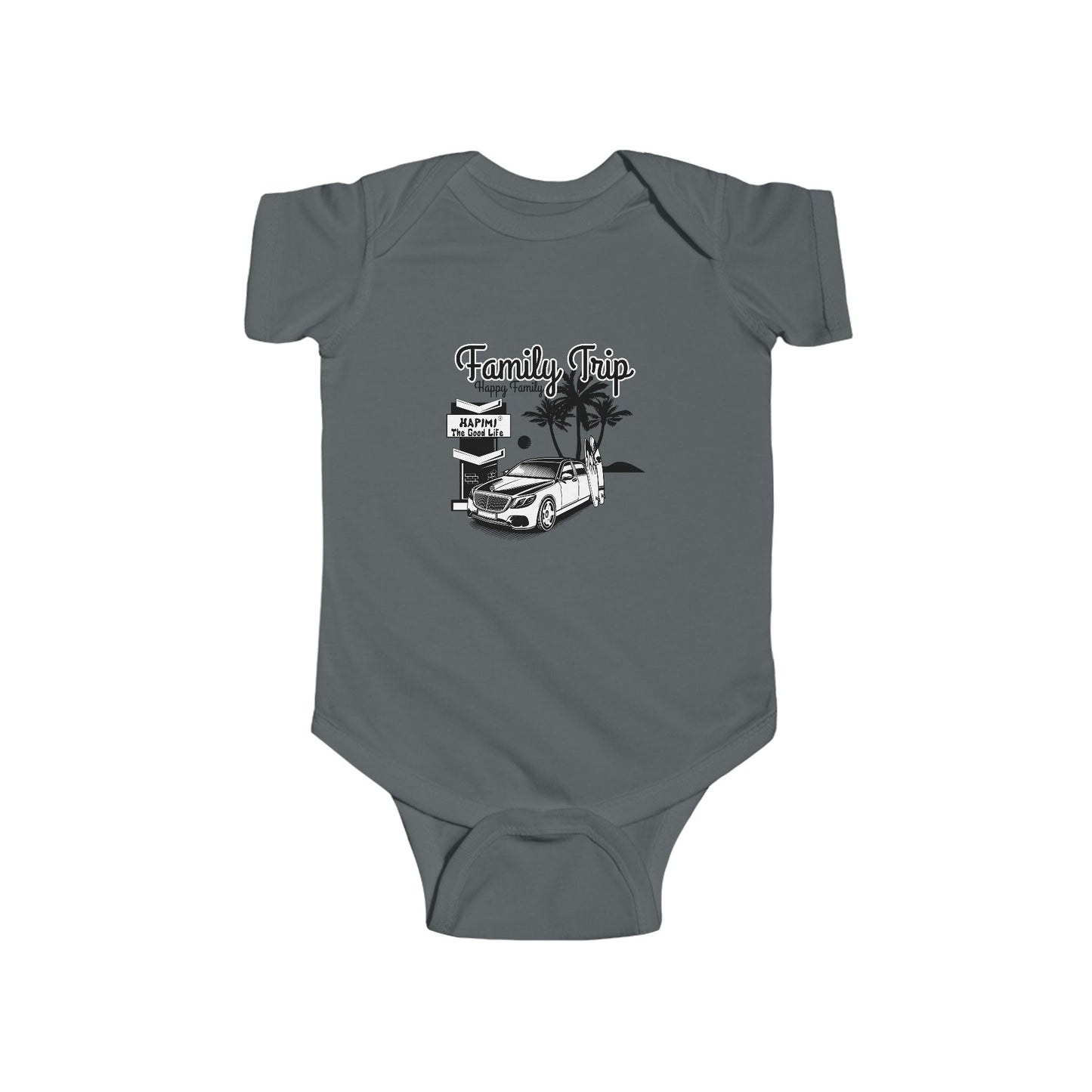 Family Trip Infant Jersey Bodysuit