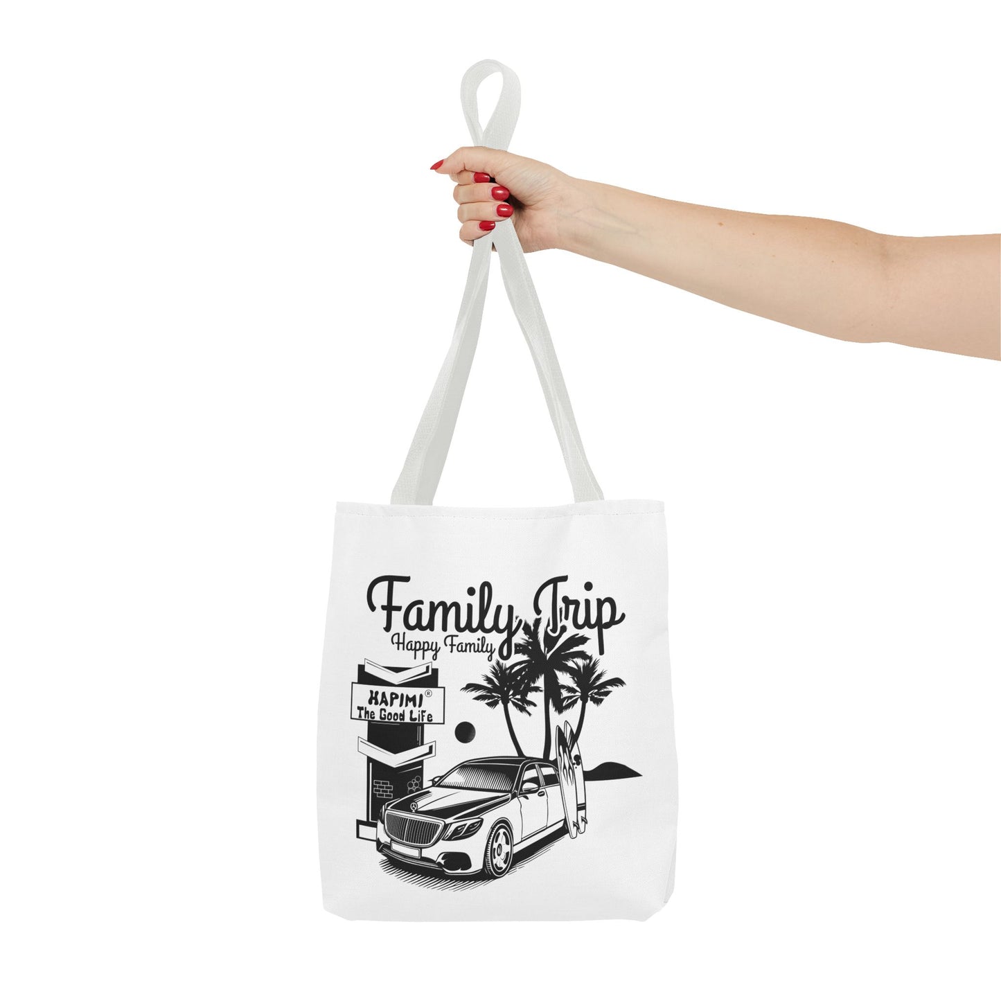 Family Trip Tote Bag (AOP)