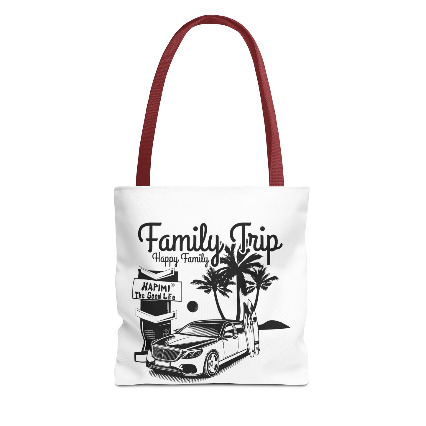 Family Trip Tote Bag (AOP)