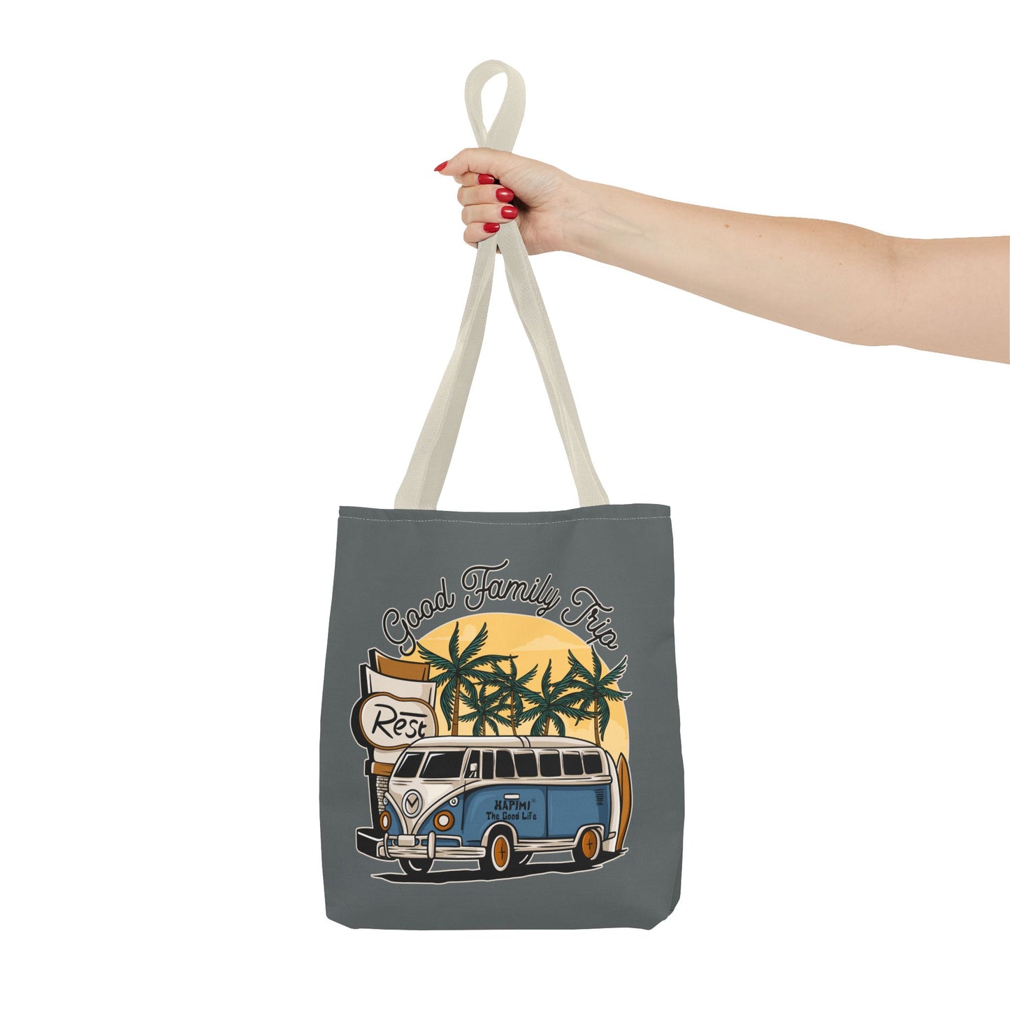 Good Family Trip Tote Bag (AOP)