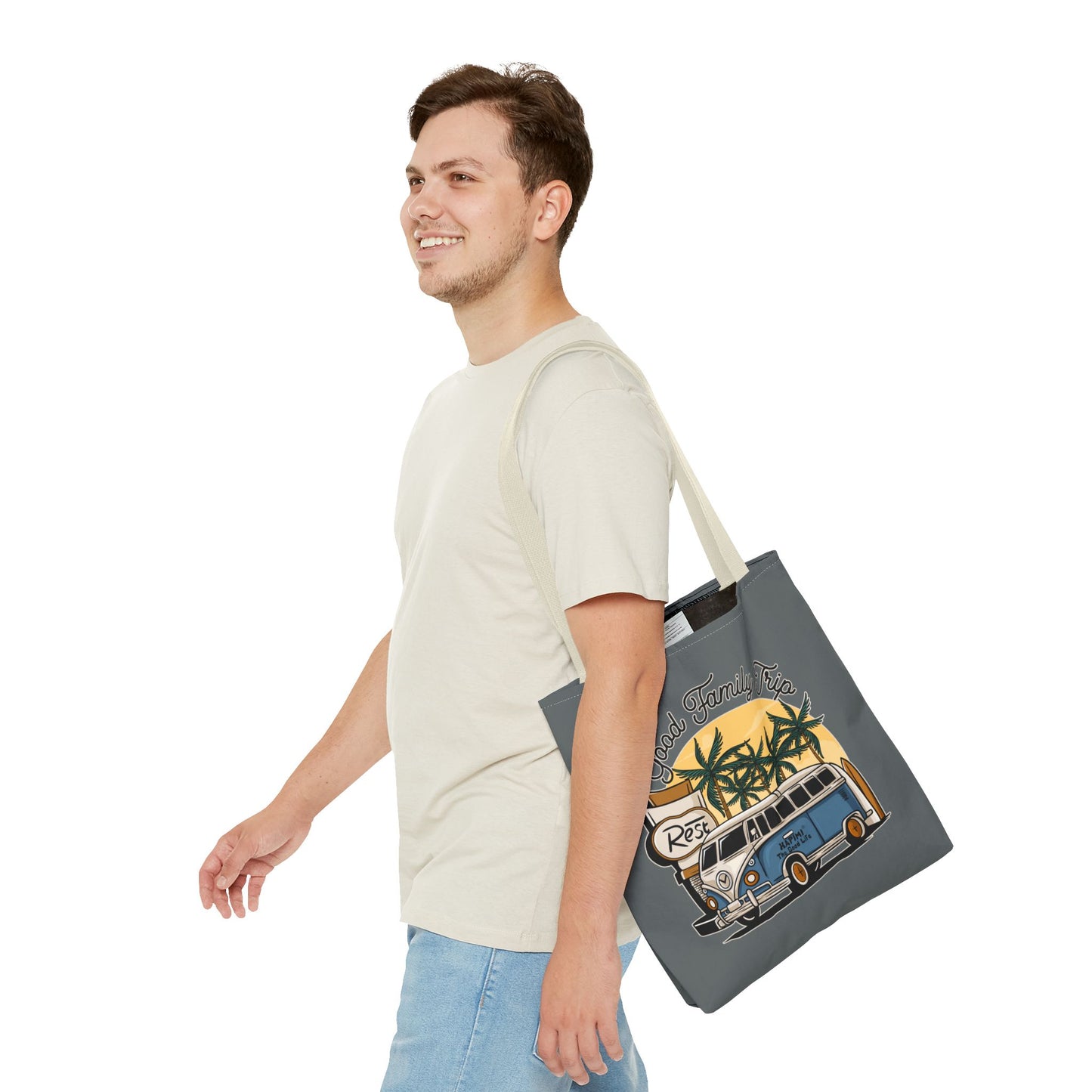Good Family Trip Tote Bag (AOP)