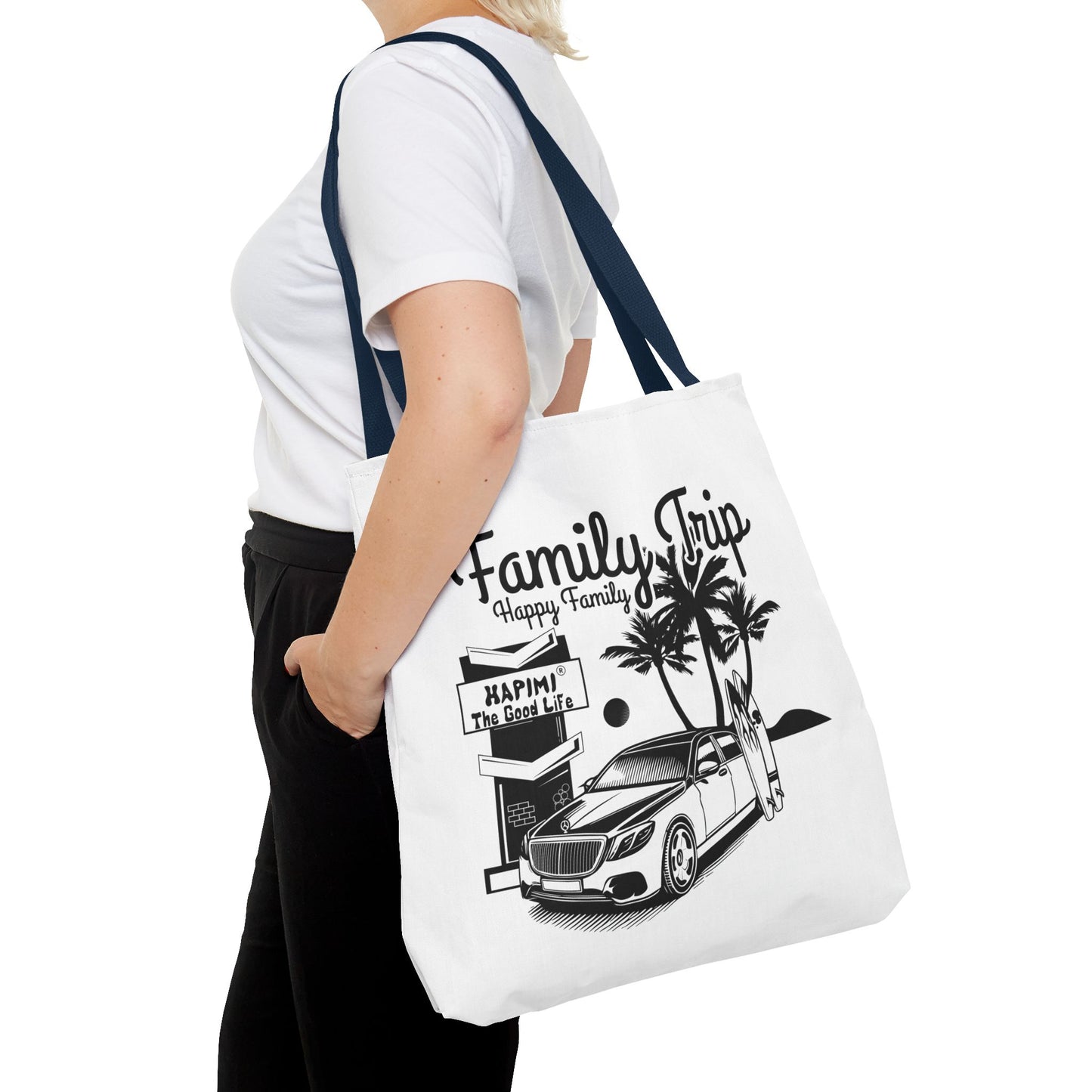 Family Trip Tote Bag (AOP)
