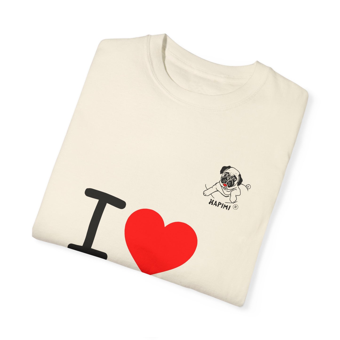 HAPIMI "I Love Me" Collection – Comfort Colors Garment-Dyed Tee