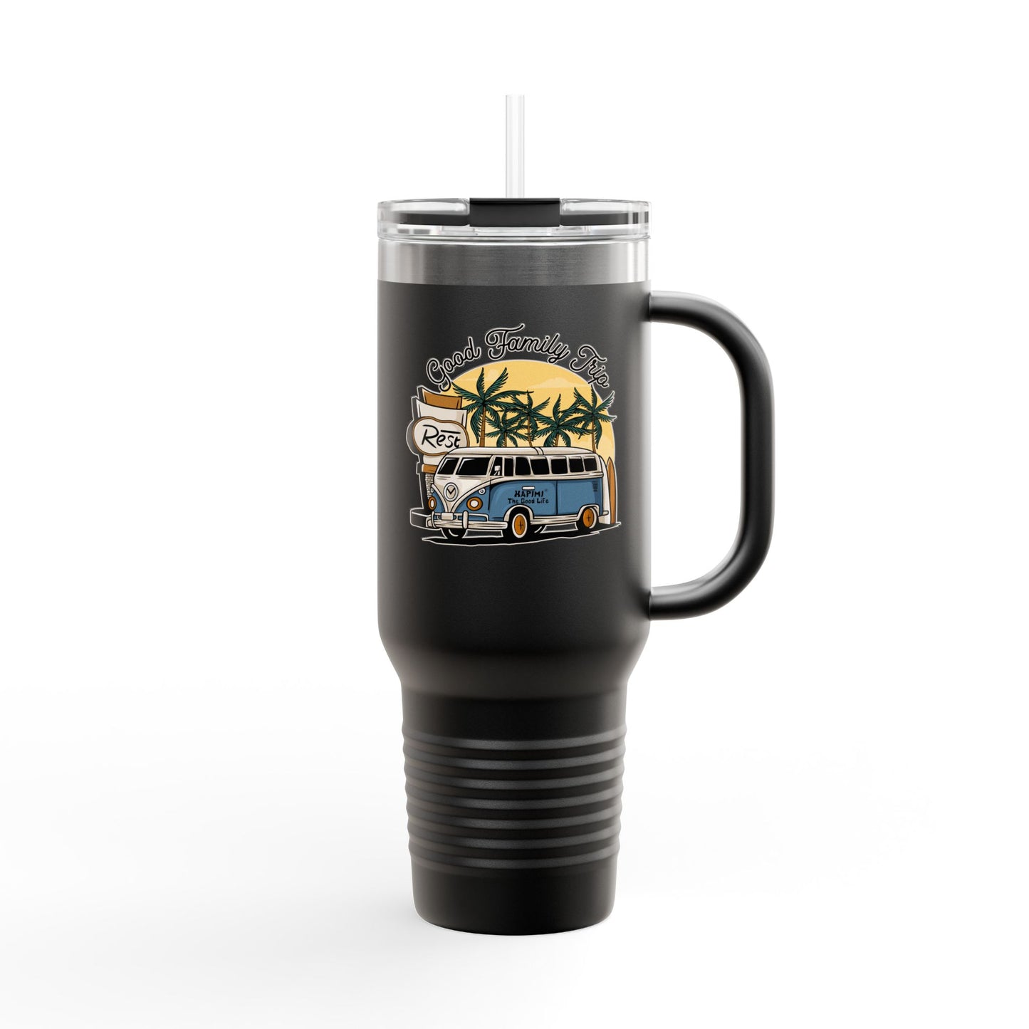 Good Family Trip Insulated Travel Mug, 40oz