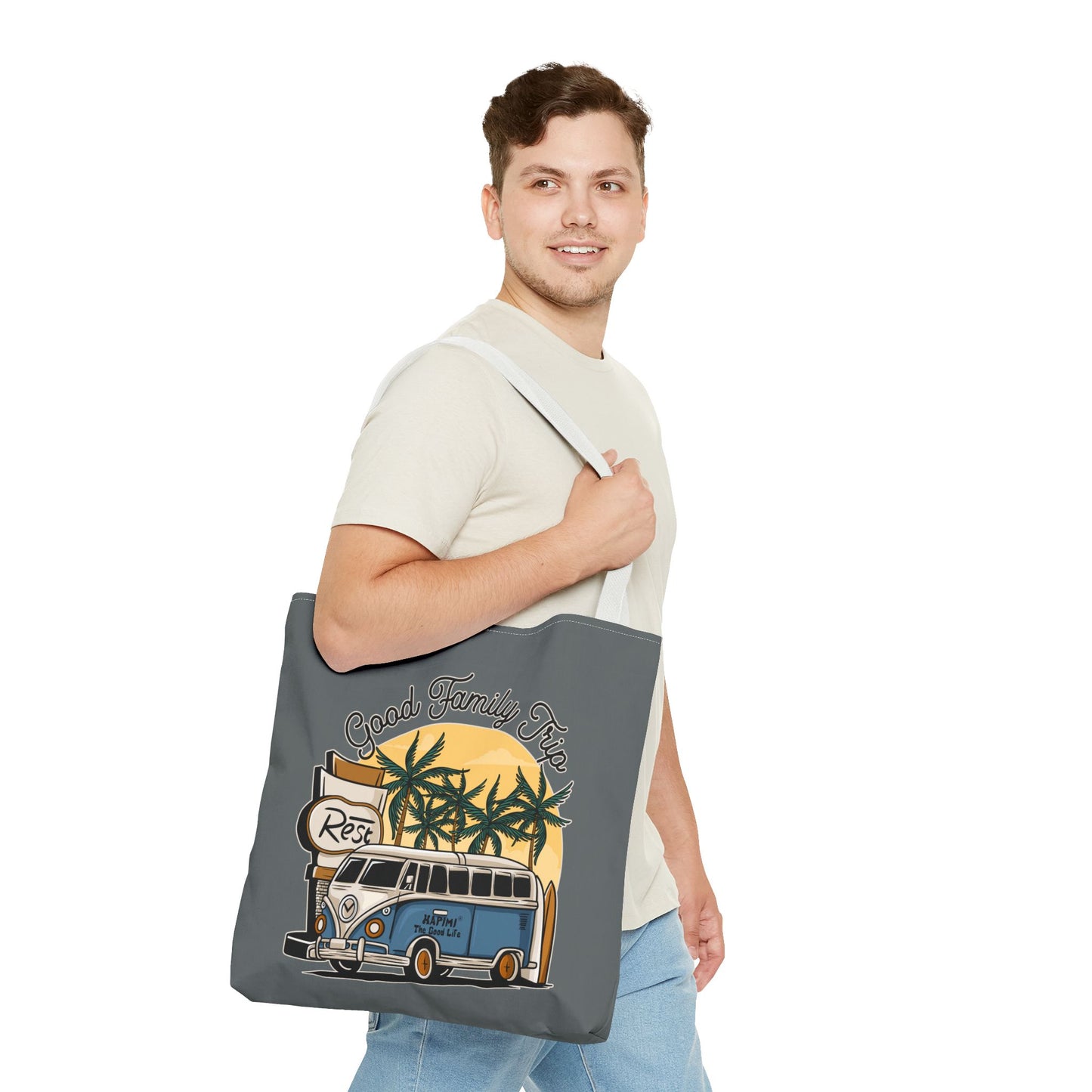 Good Family Trip Tote Bag (AOP)