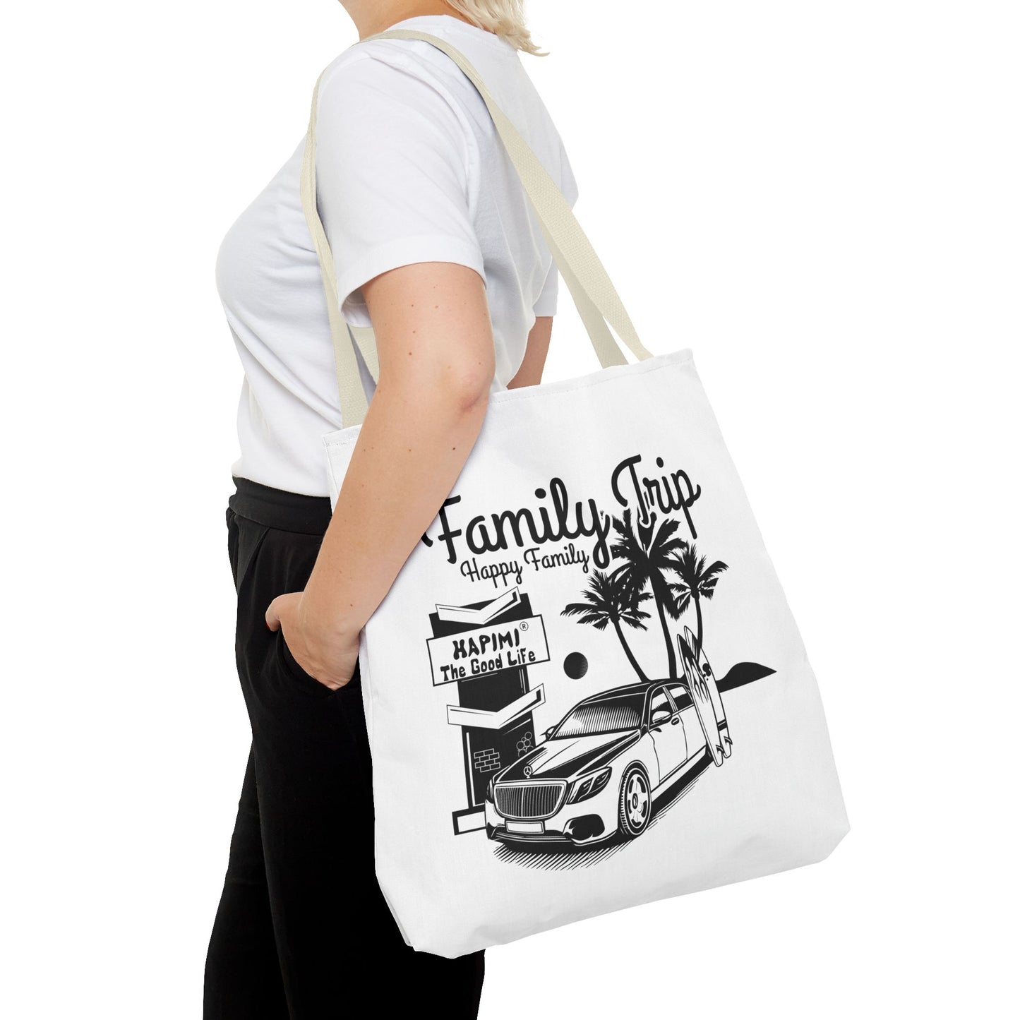 Family Trip Tote Bag (AOP)