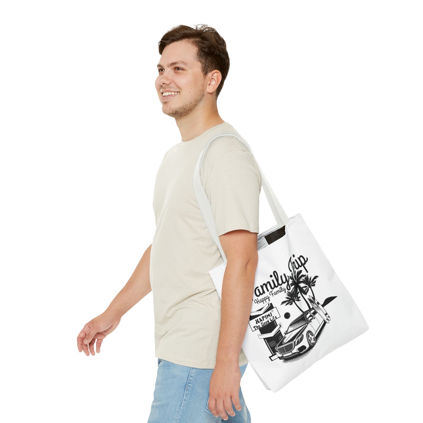 Family Trip Tote Bag (AOP)