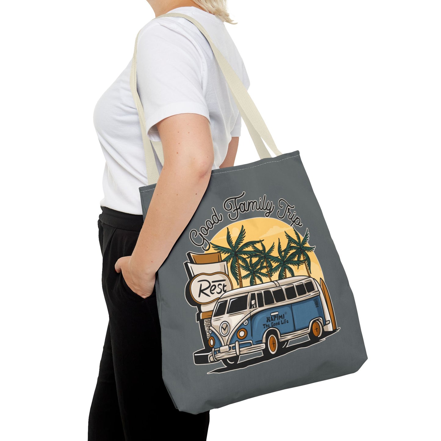 Good Family Trip Tote Bag (AOP)