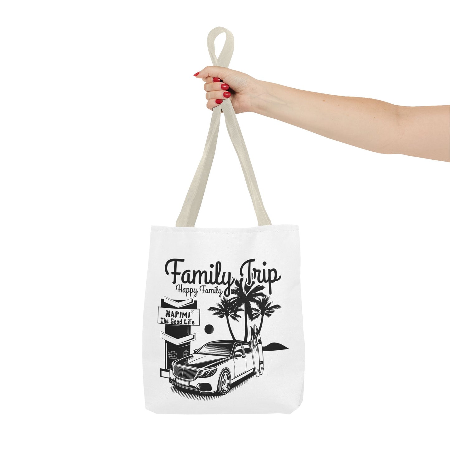 Family Trip Tote Bag (AOP)