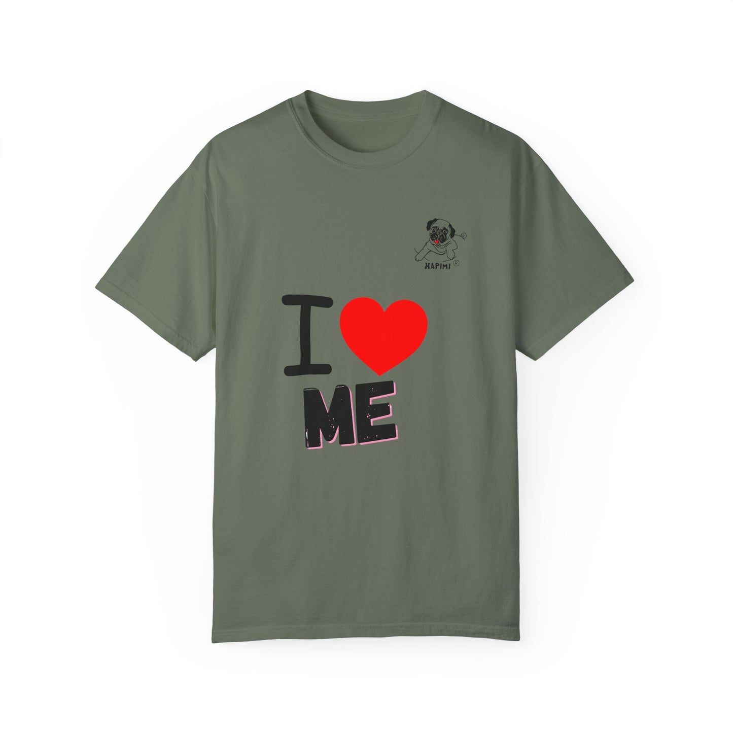 HAPIMI "I Love Me" Collection – Comfort Colors Garment-Dyed Tee