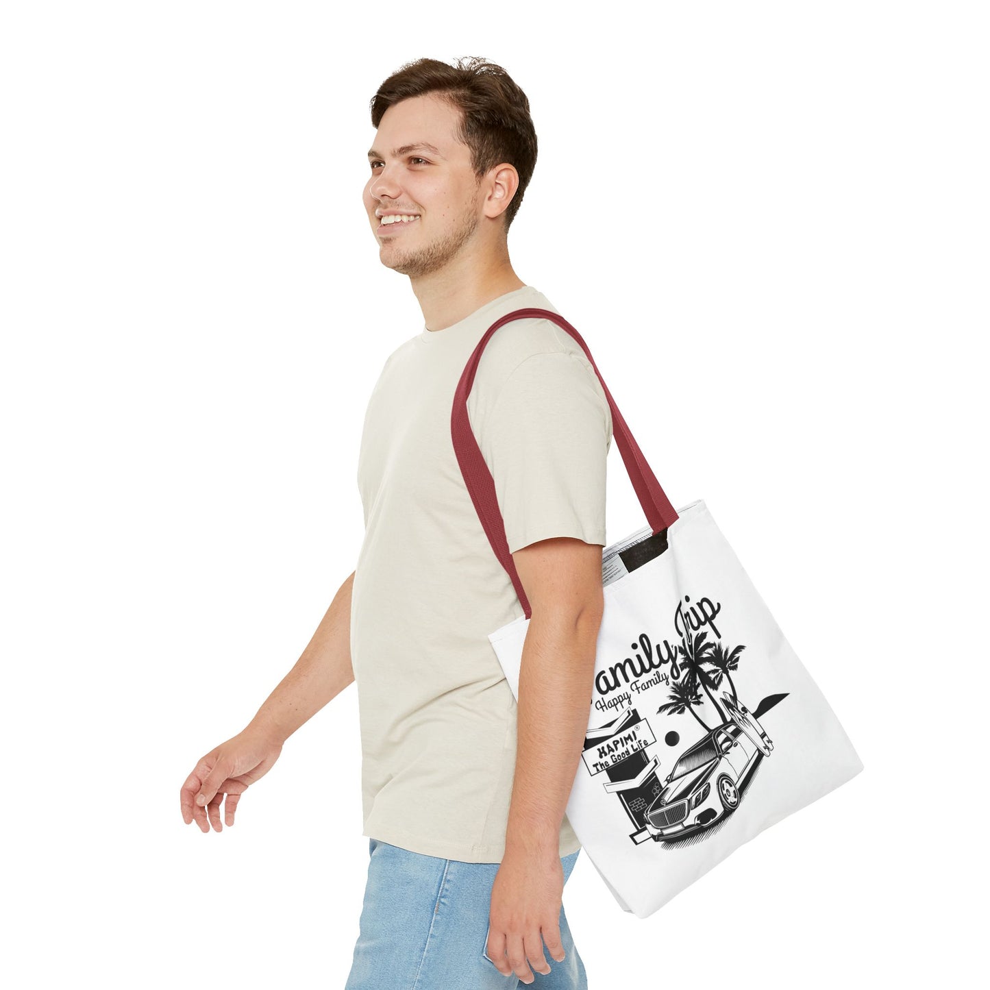 Family Trip Tote Bag (AOP)