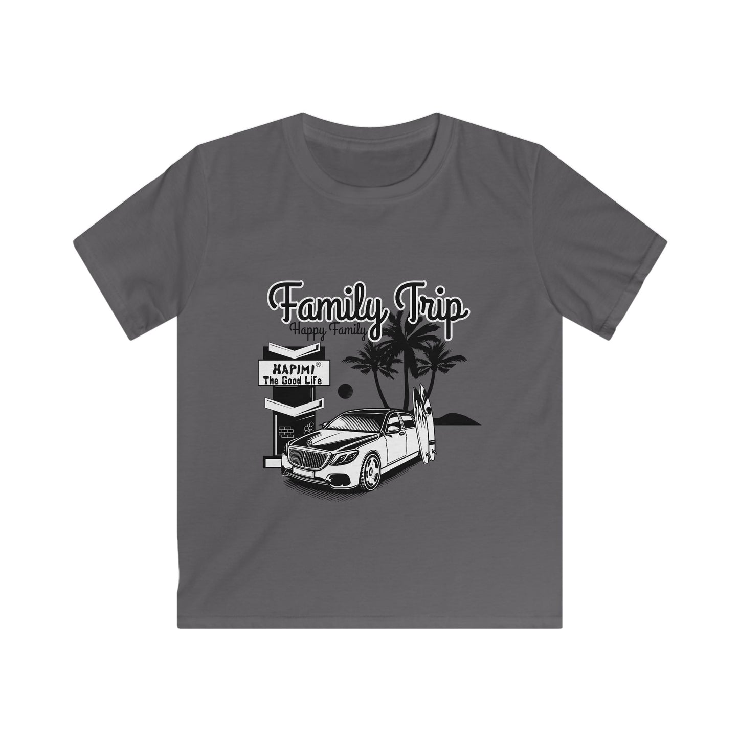 Family Trip Kids Softstyle Tee