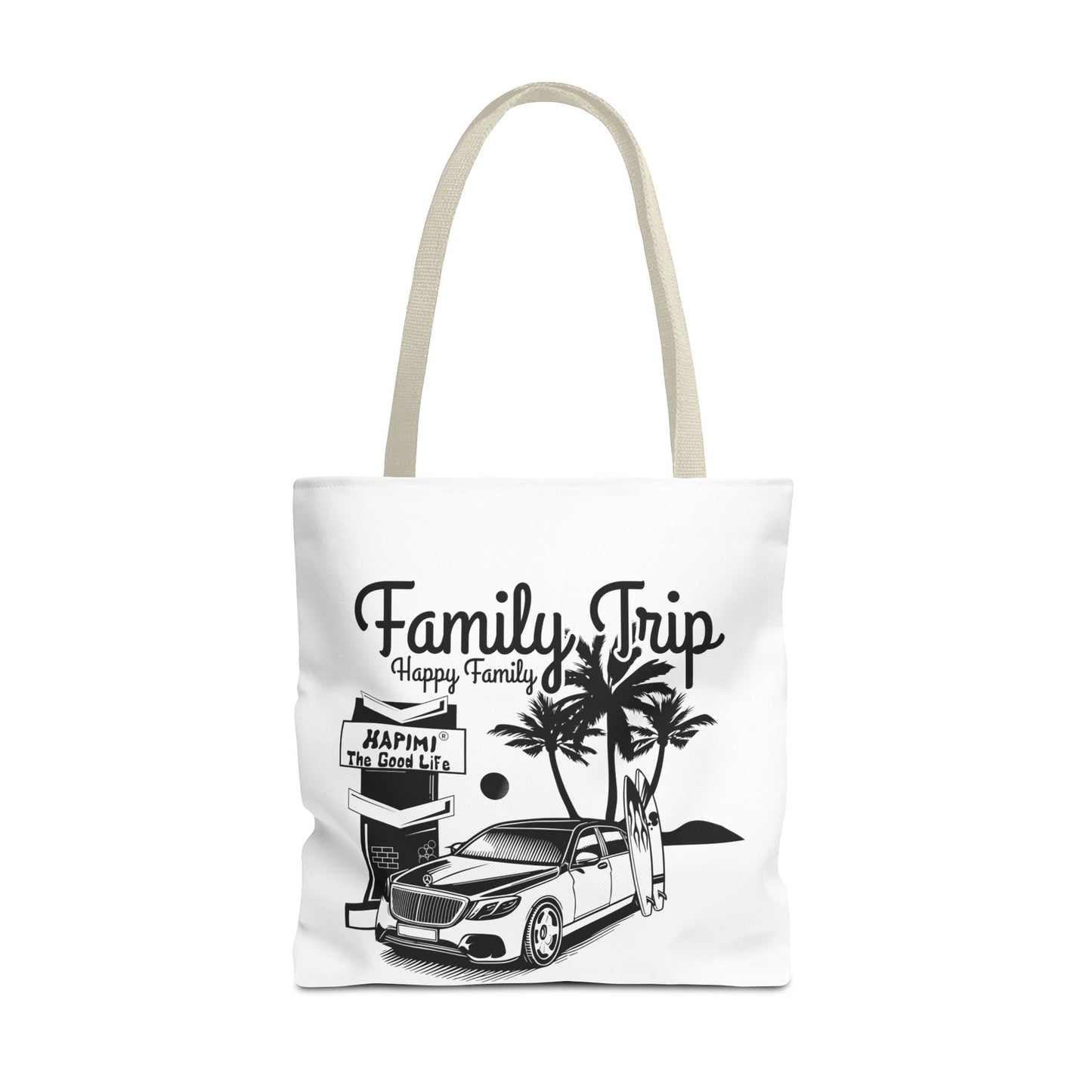 Family Trip Tote Bag (AOP)
