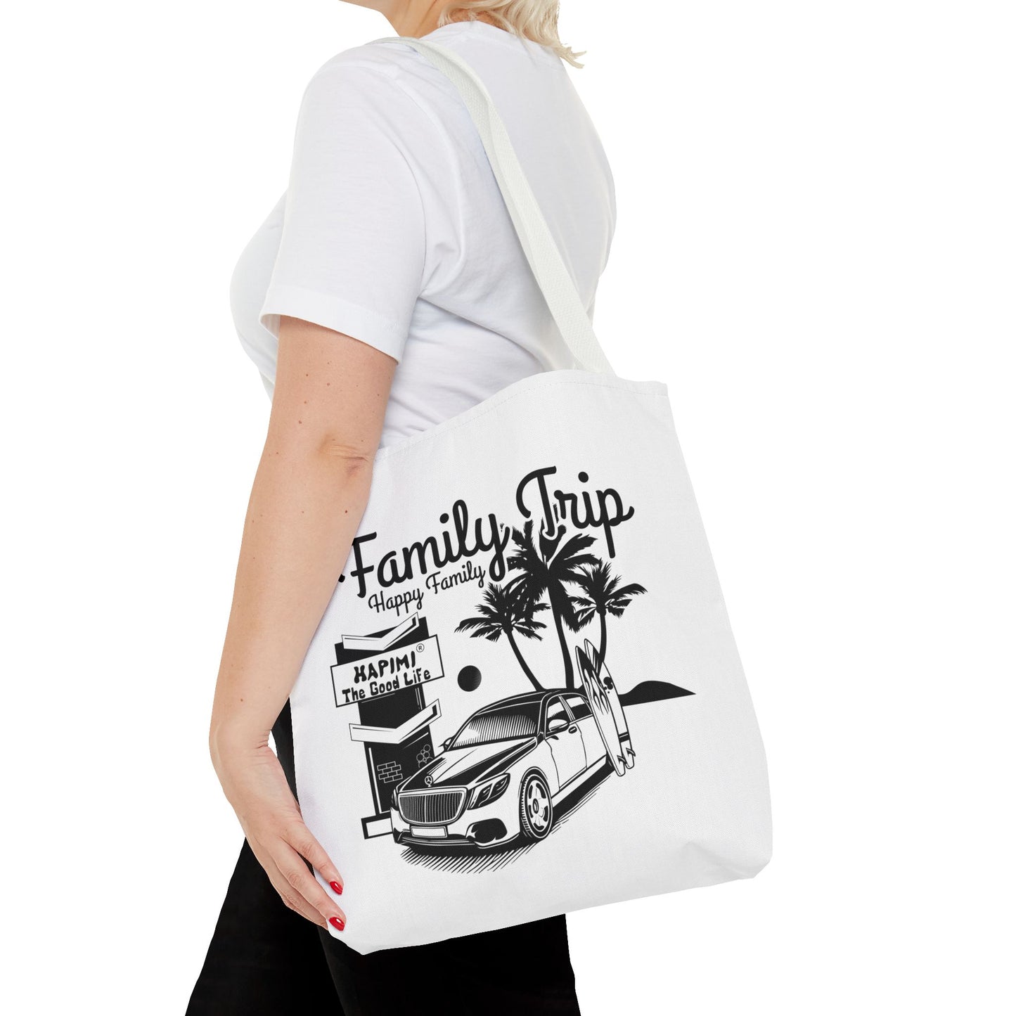 Family Trip Tote Bag (AOP)