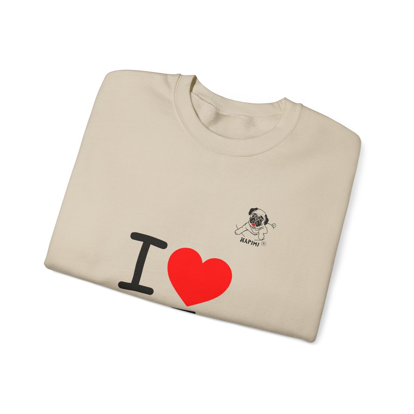 HAPIMI "I Love Me" Collection – Unisex Crewneck Sweatshirt