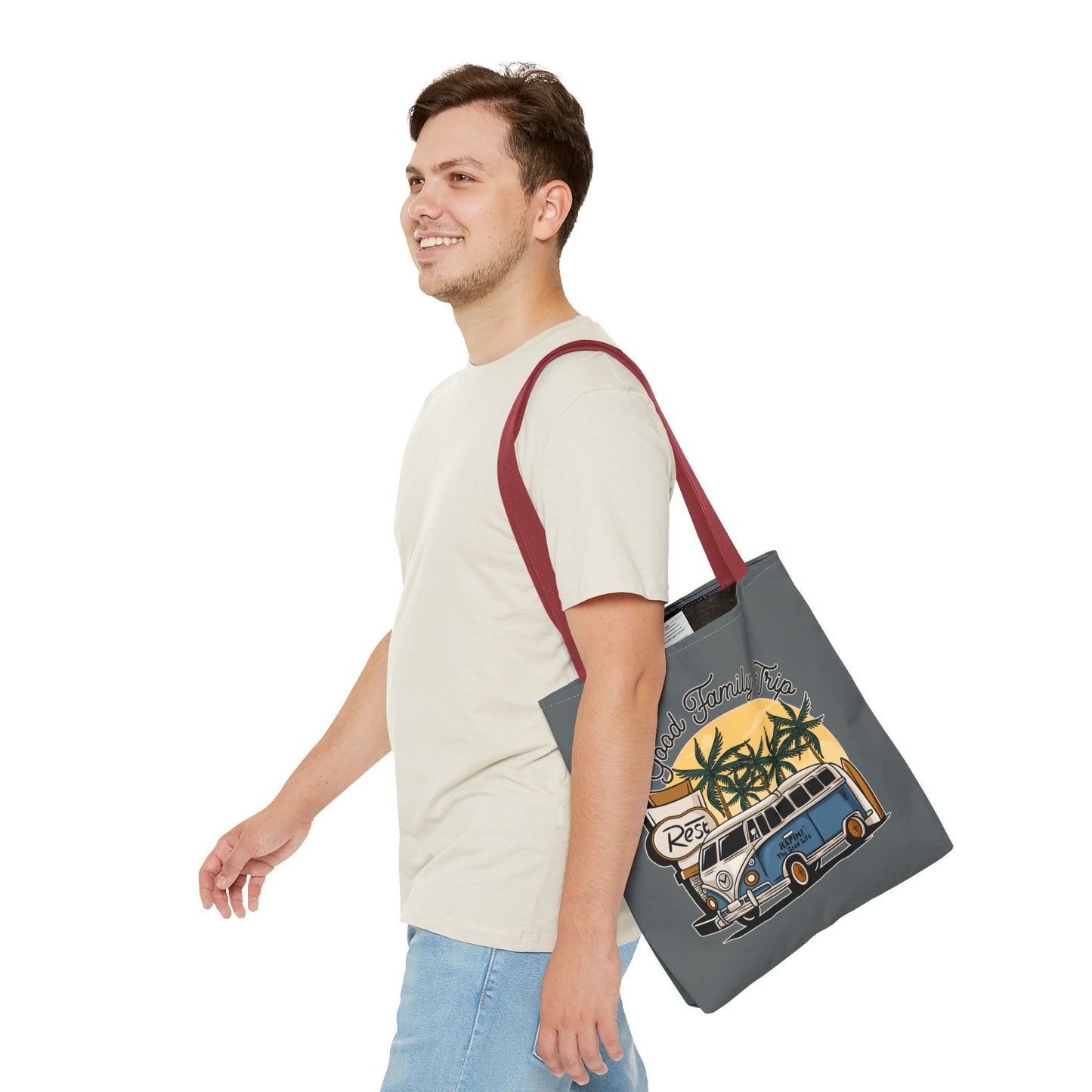 Good Family Trip Tote Bag (AOP)