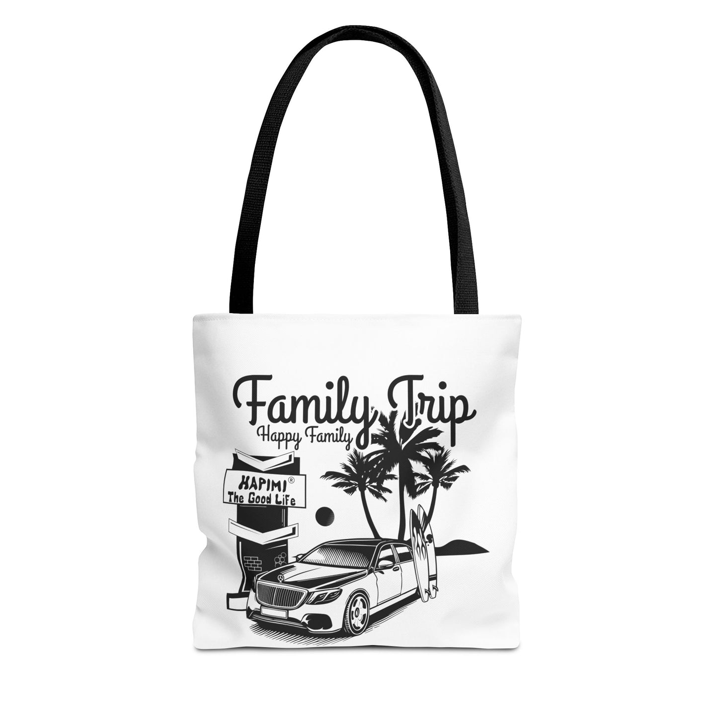 Family Trip Tote Bag (AOP)