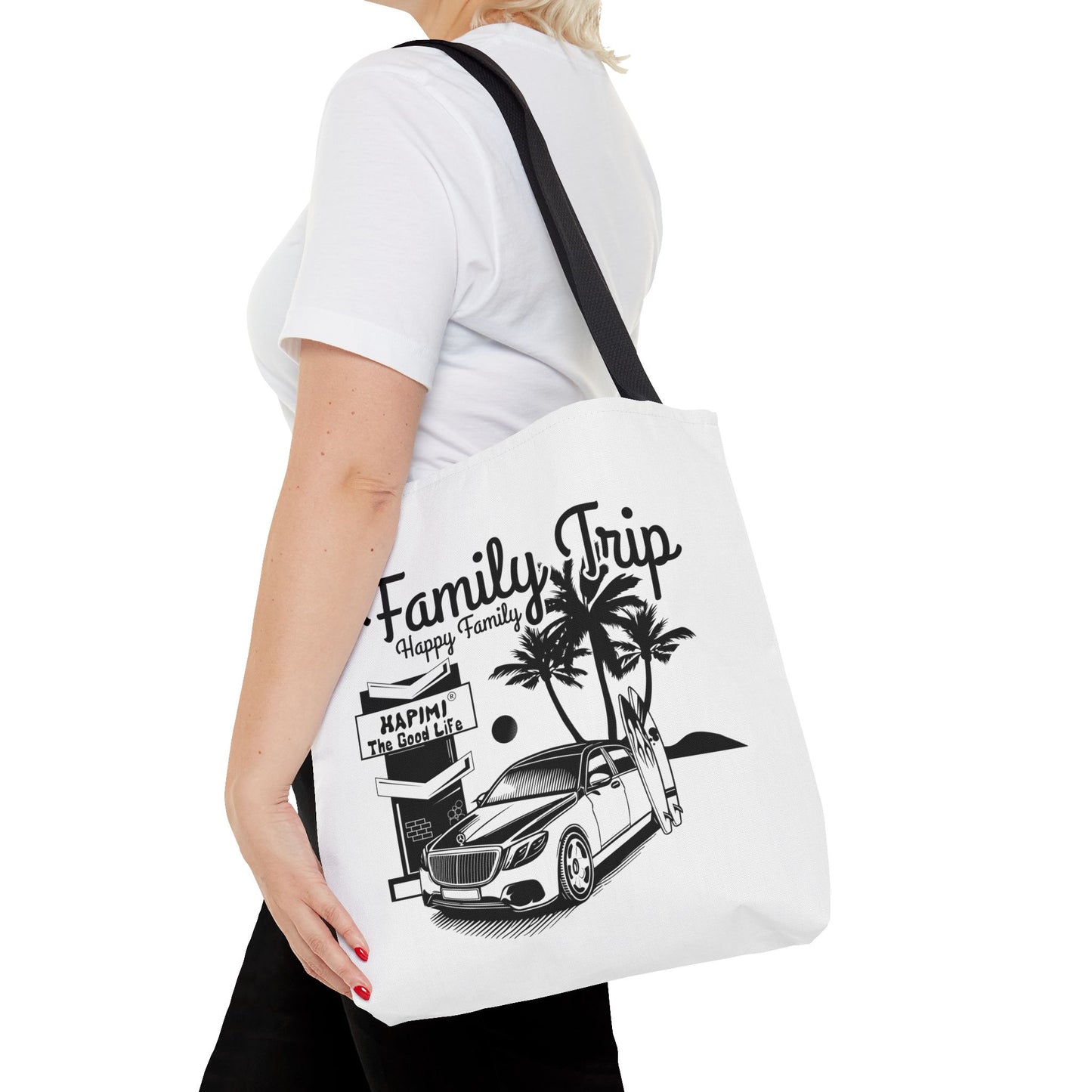 Family Trip Tote Bag (AOP)