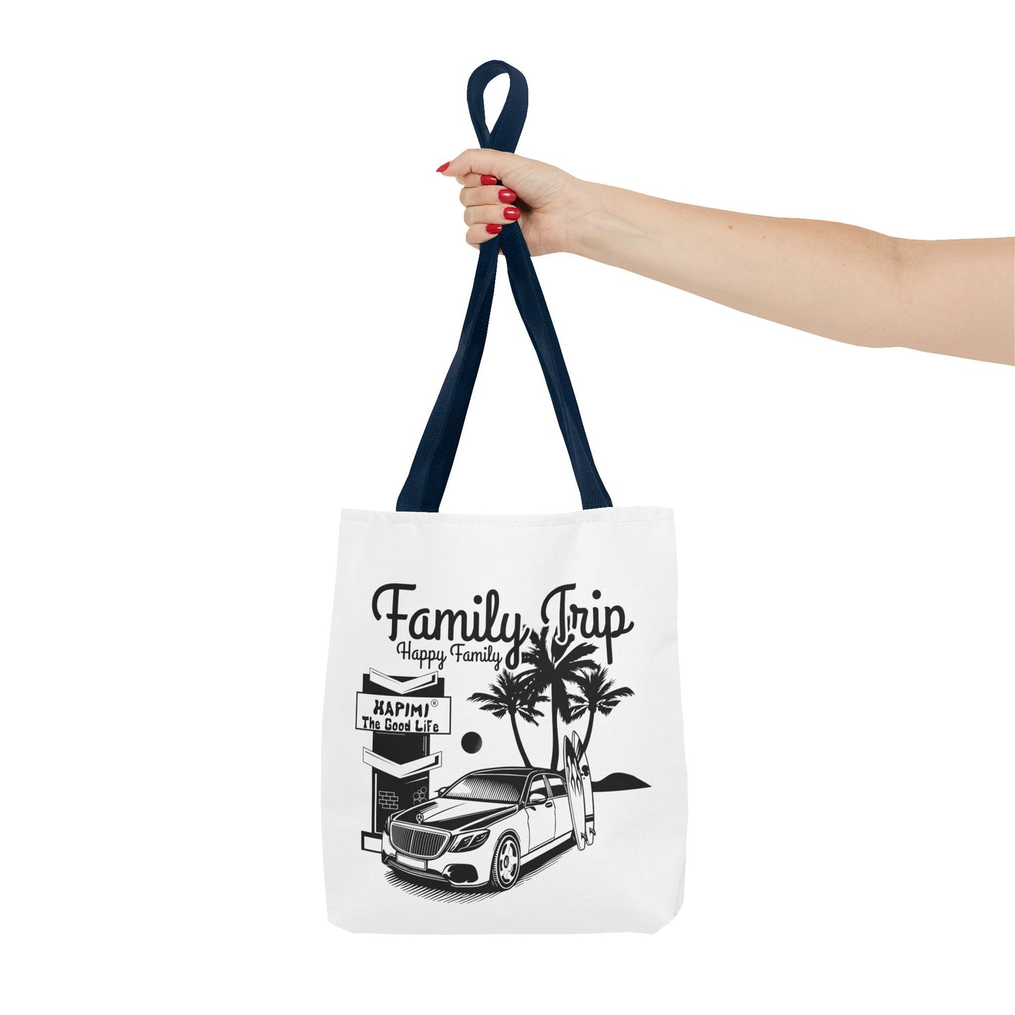 Family Trip Tote Bag (AOP)