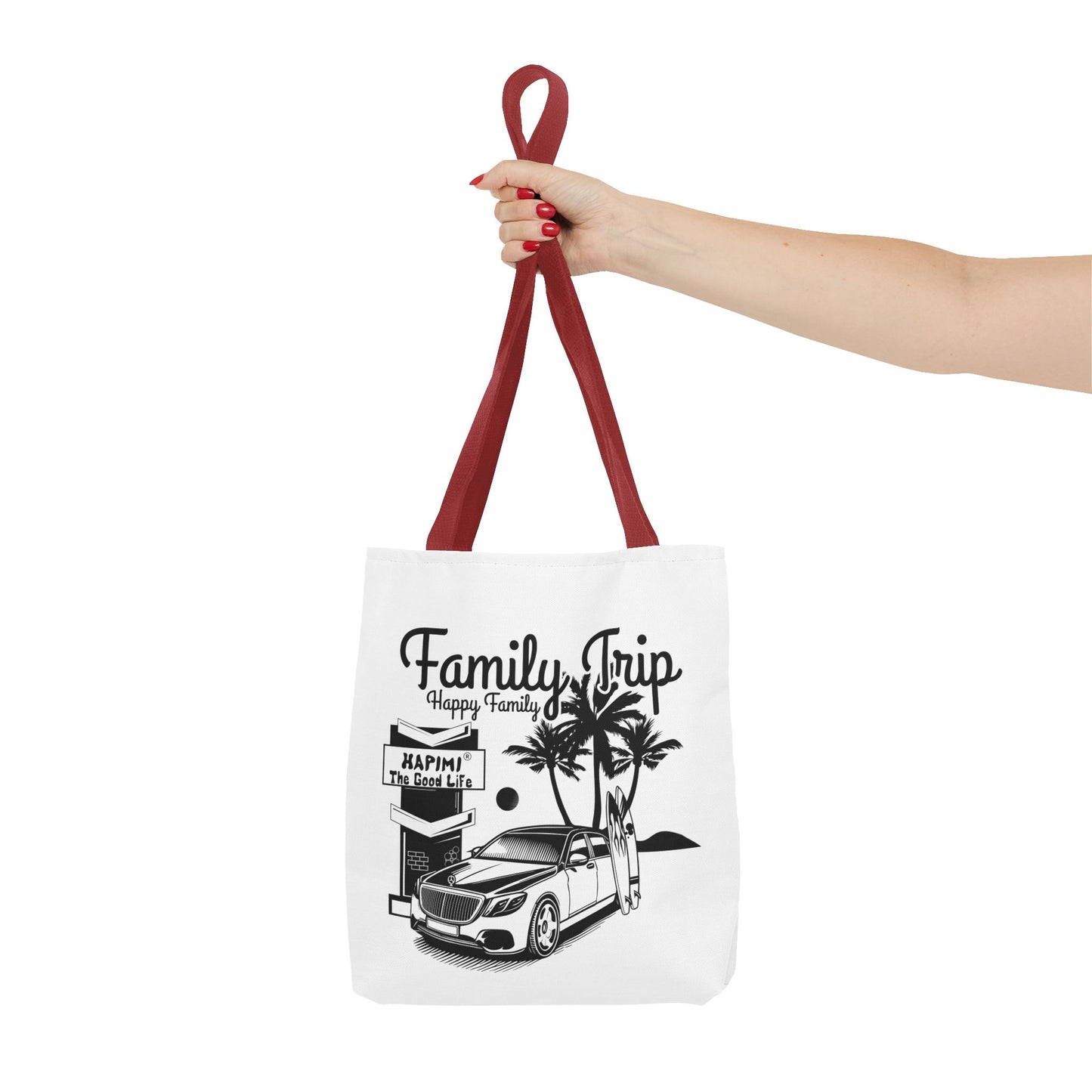 Family Trip Tote Bag (AOP)