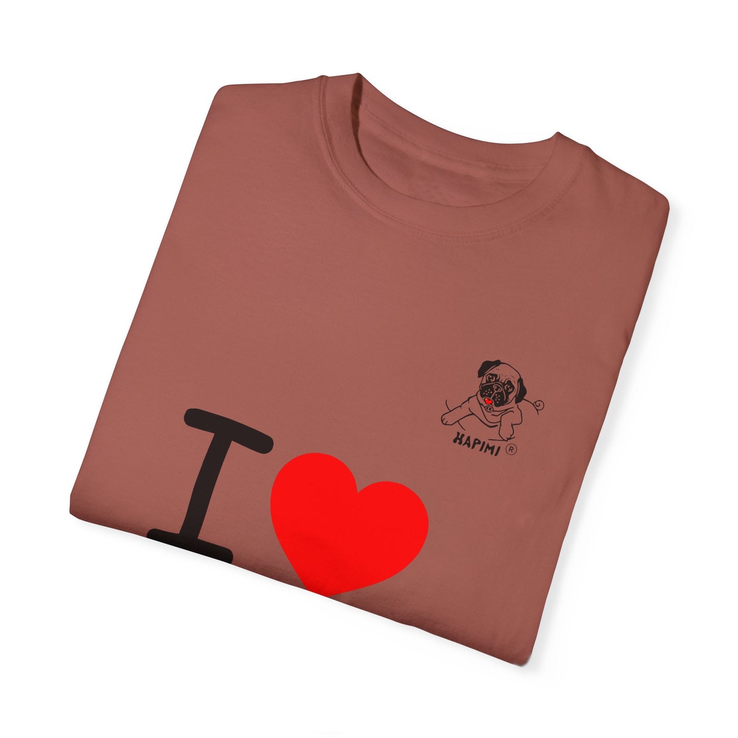 HAPIMI "I Love Me" Collection – Comfort Colors Garment-Dyed Tee