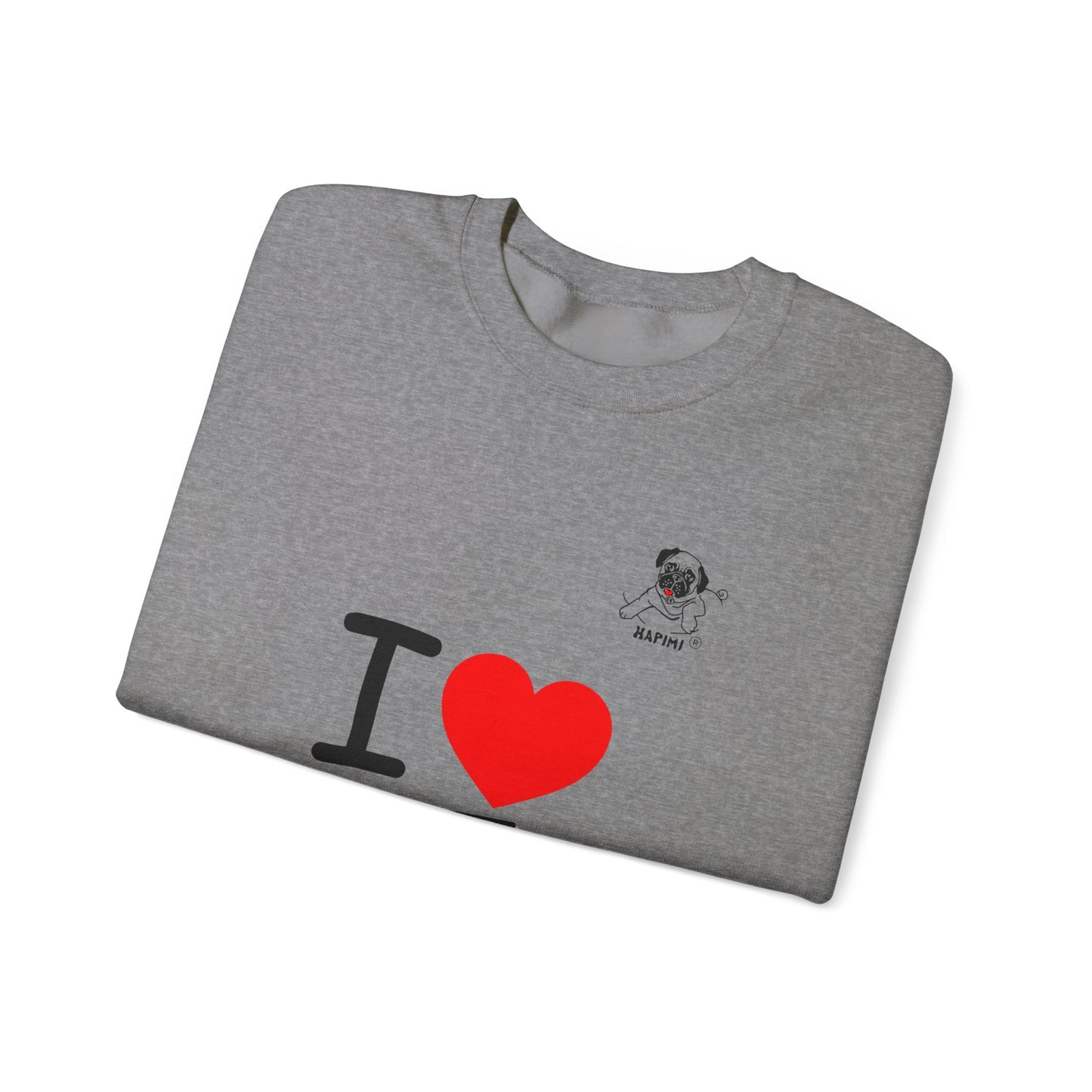 HAPIMI "I Love Me" Collection – Unisex Crewneck Sweatshirt