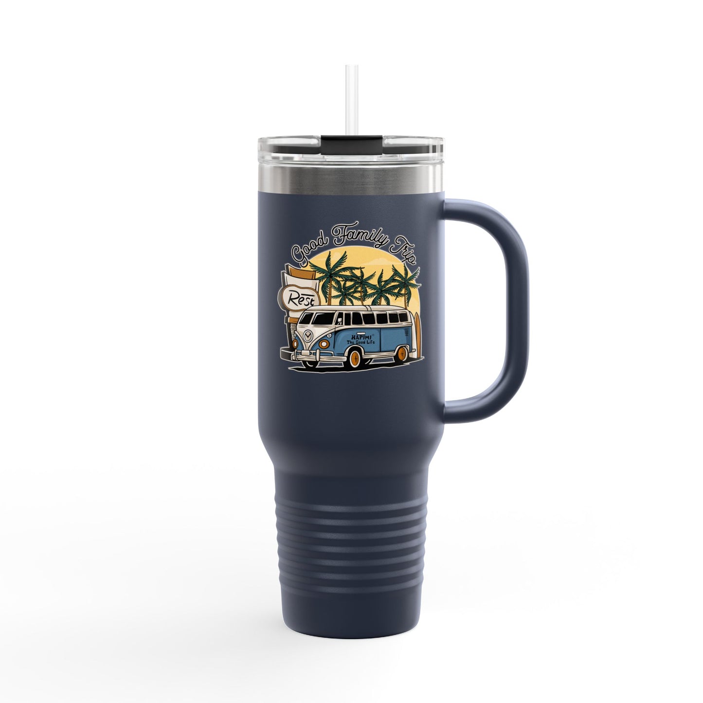 Good Family Trip Insulated Travel Mug, 40oz