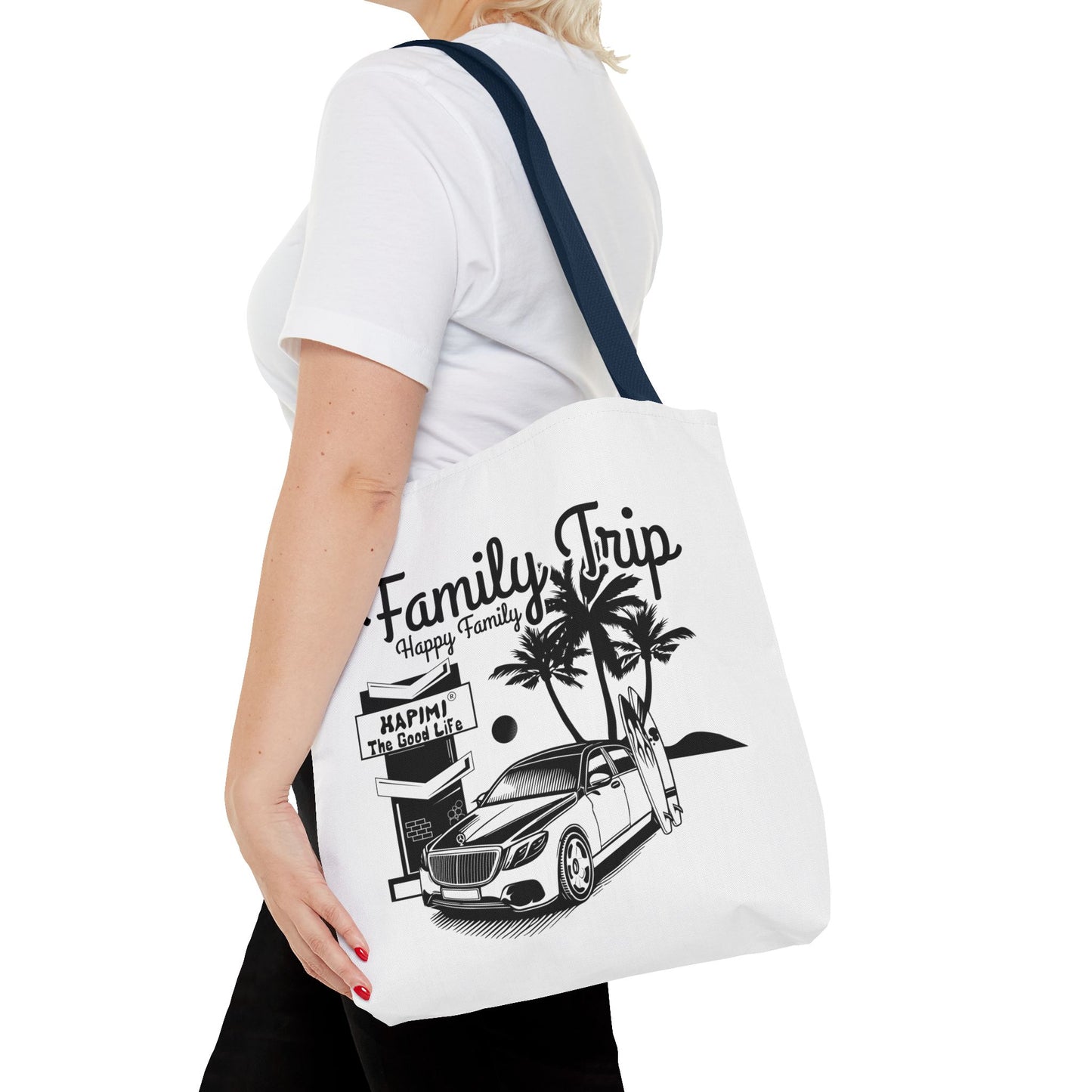 Family Trip Tote Bag (AOP)