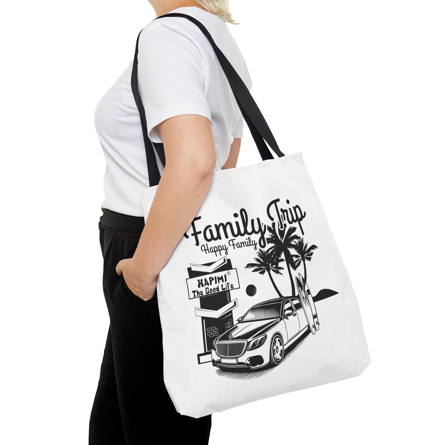 Family Trip Tote Bag (AOP)