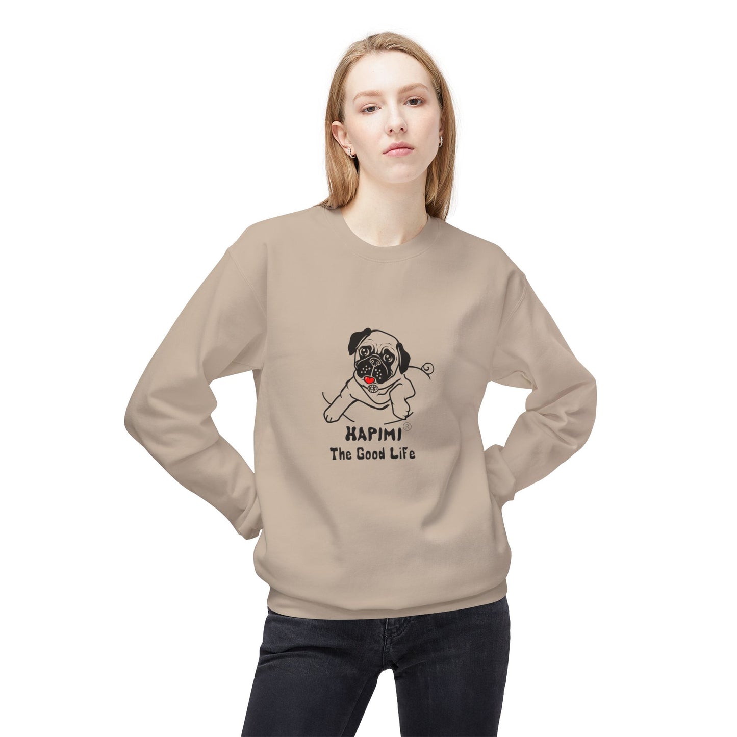 Unisex Slim Fit Sweatshirt – Cozy, Stylish, and Eco-Friendly