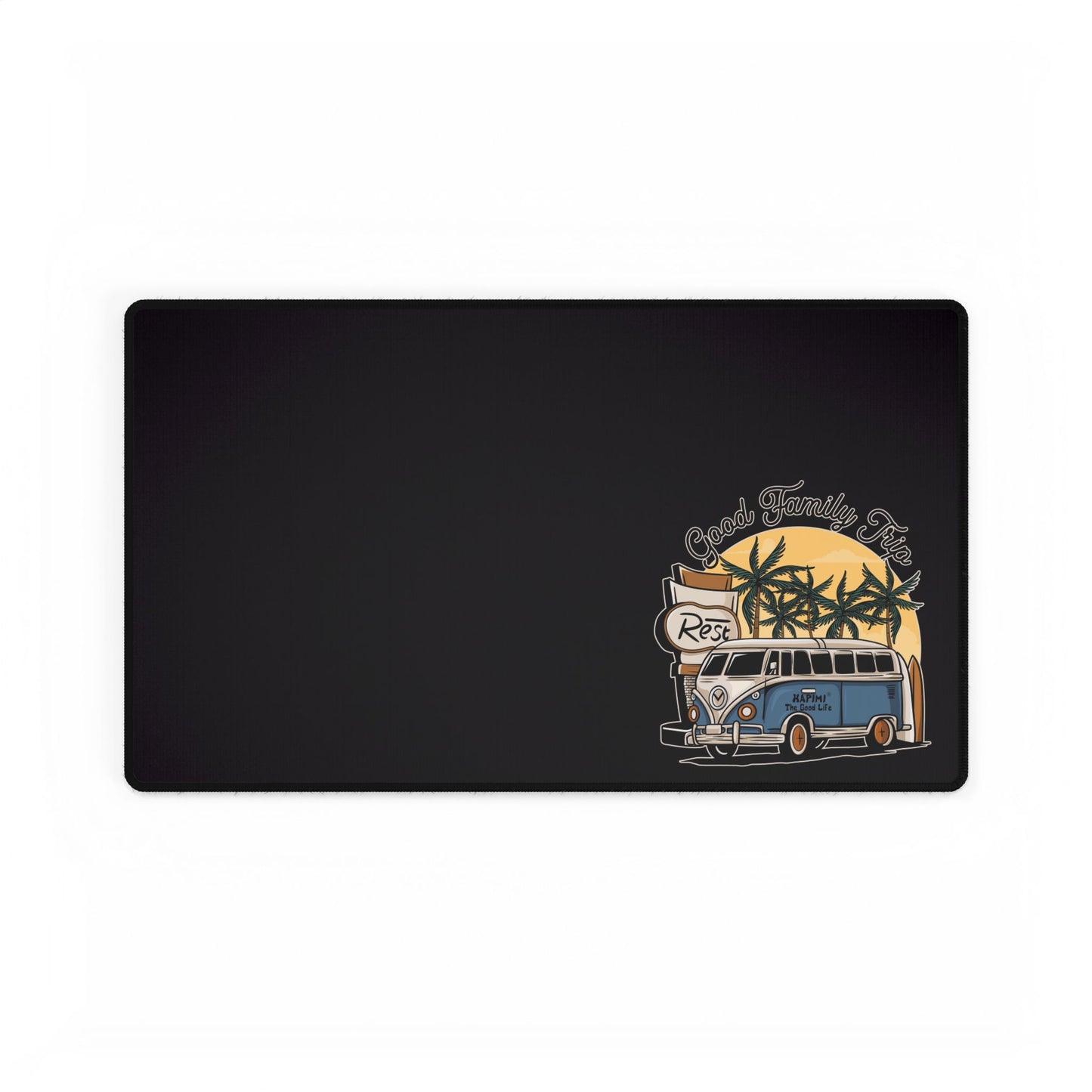 HAPIMI Good Family Trip – Premium Desk Mat