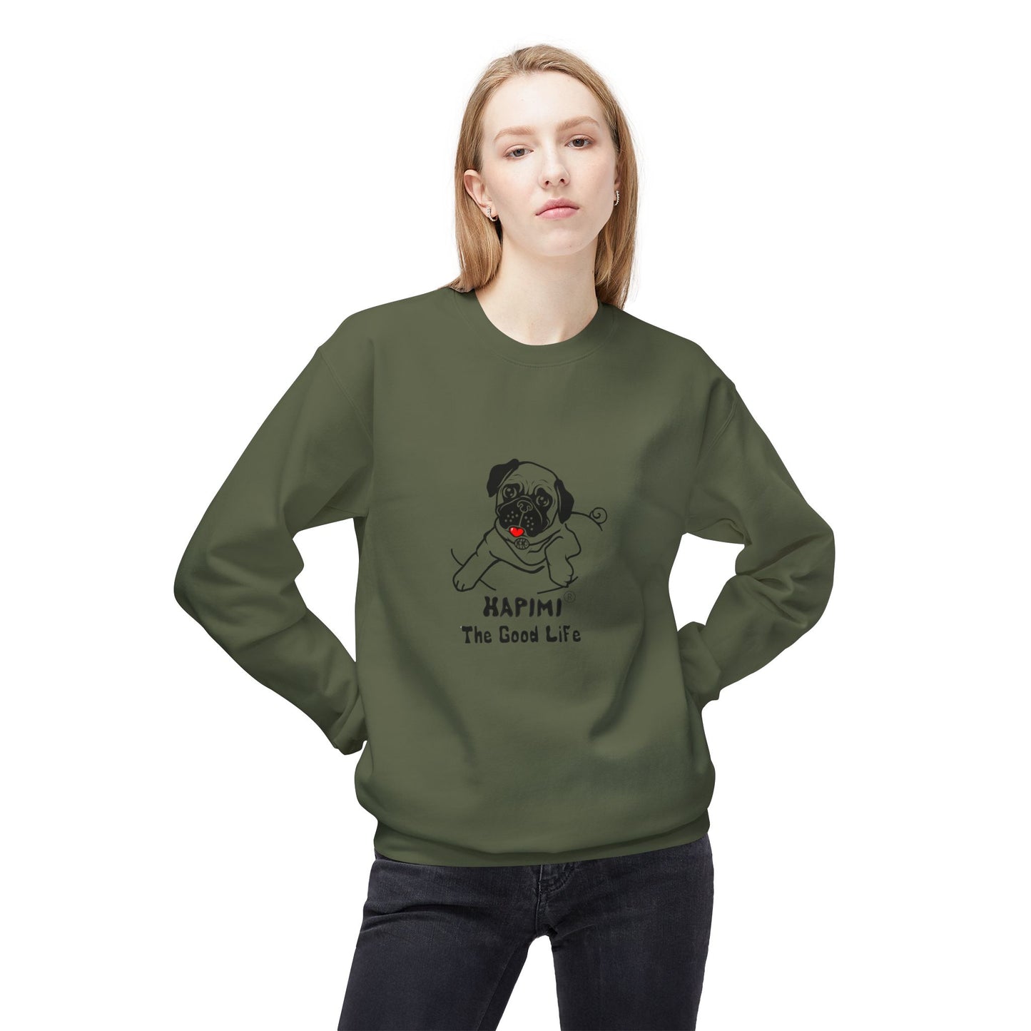 Unisex Slim Fit Sweatshirt – Cozy, Stylish, and Eco-Friendly
