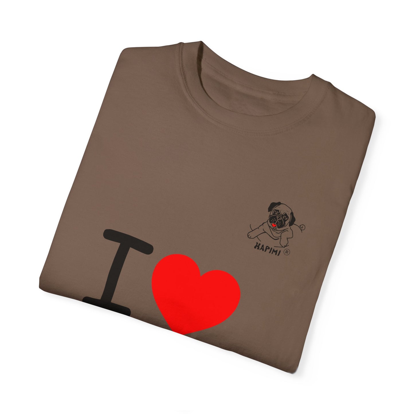 HAPIMI "I Love Me" Collection – Comfort Colors Garment-Dyed Tee