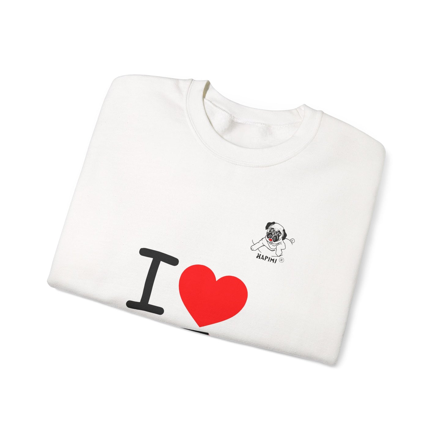 HAPIMI "I Love Me" Collection – Unisex Crewneck Sweatshirt