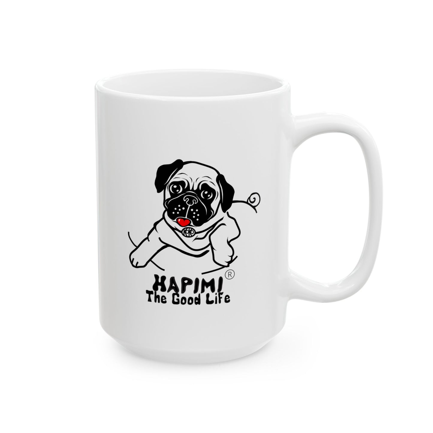 HAPIMI Ceramic Coffee Mug – 11oz & 15oz