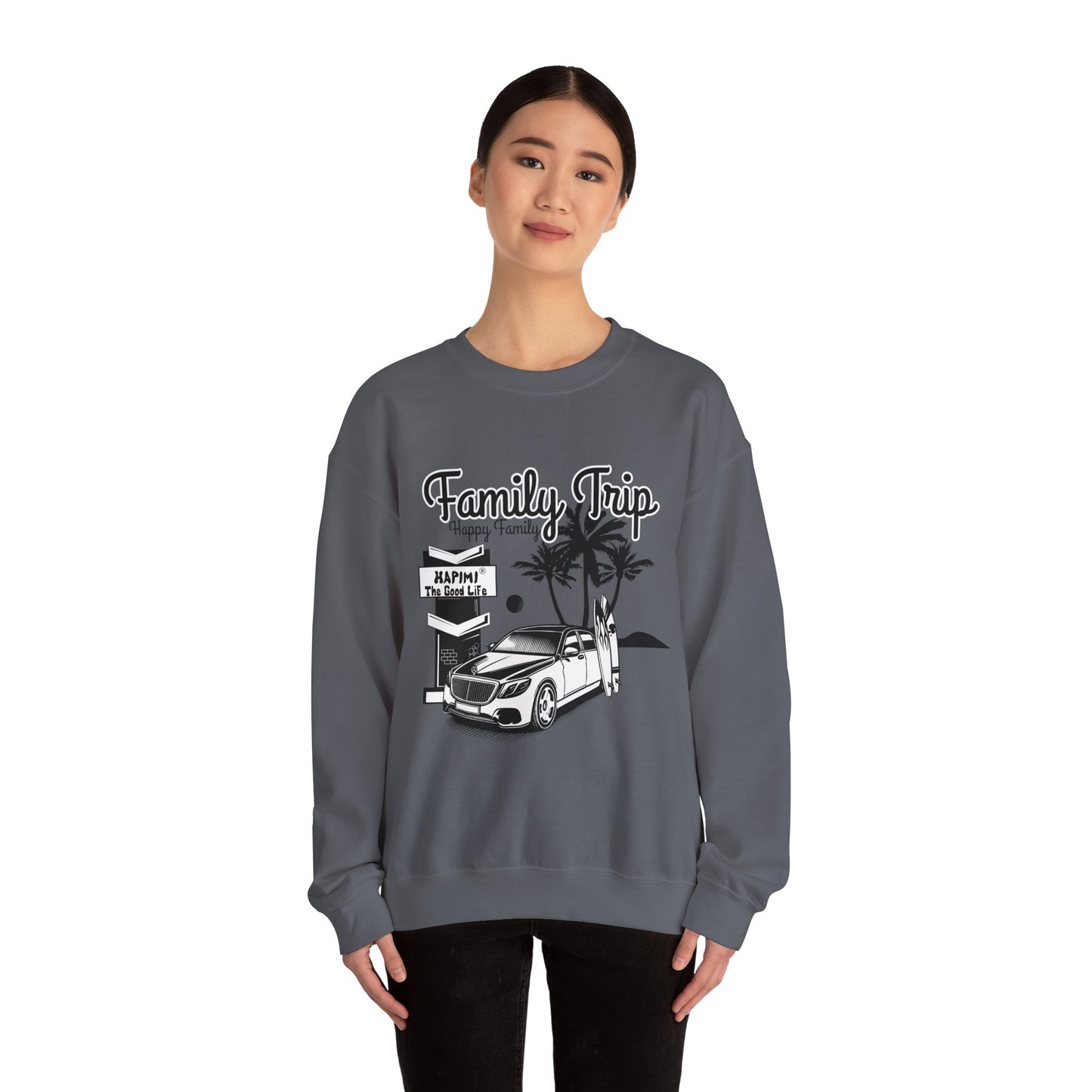 Family Trip Crewneck Sweatshirt