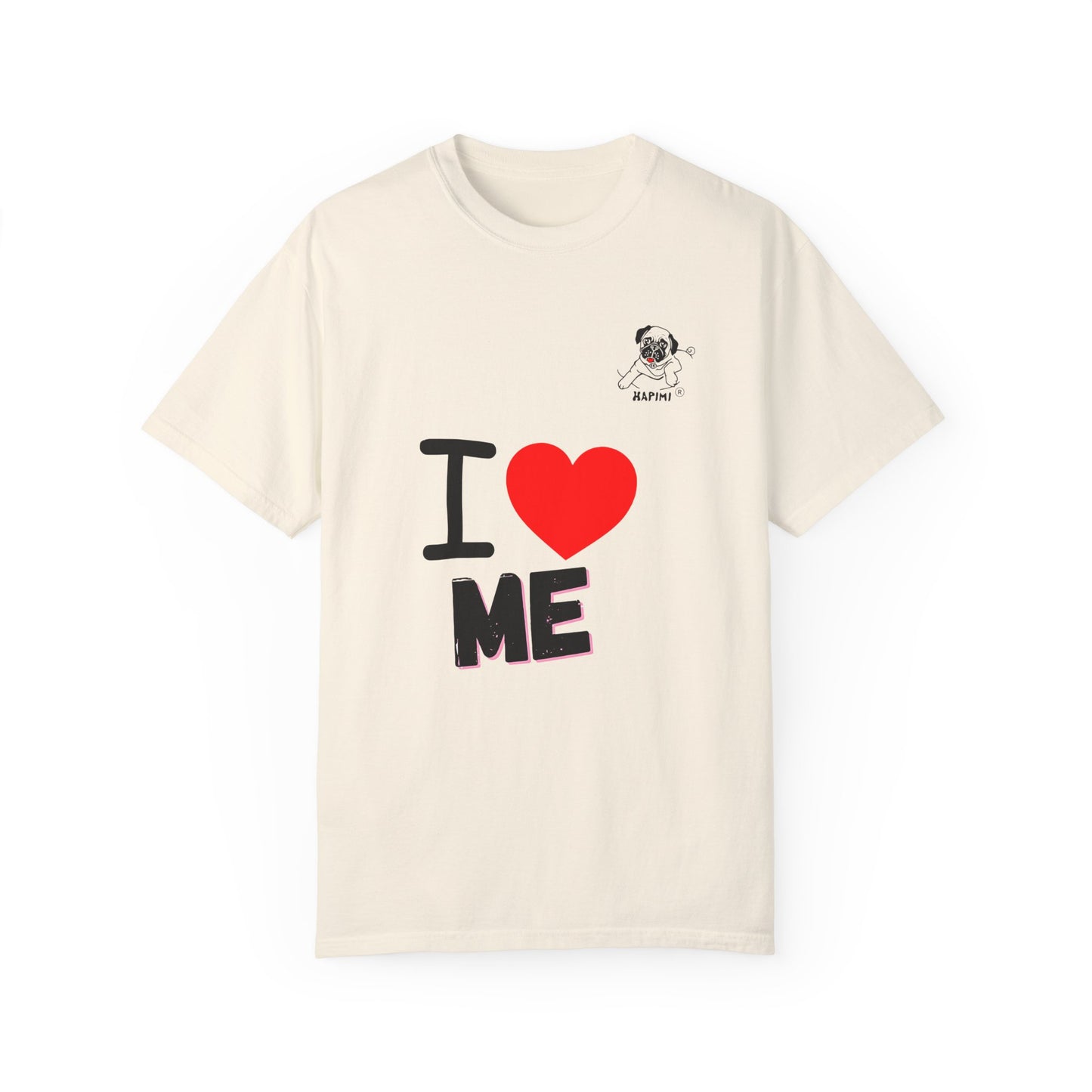 HAPIMI "I Love Me" Collection – Comfort Colors Garment-Dyed Tee