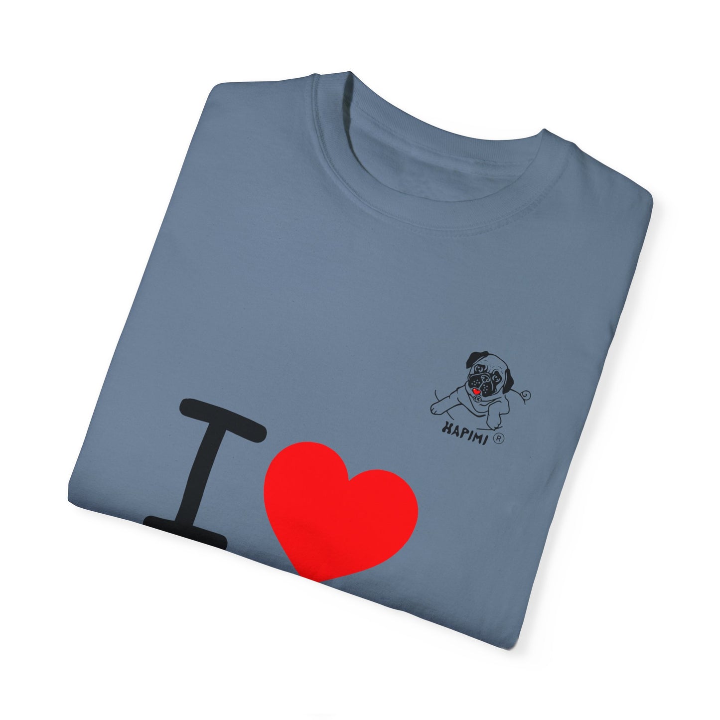 HAPIMI "I Love Me" Collection – Comfort Colors Garment-Dyed Tee