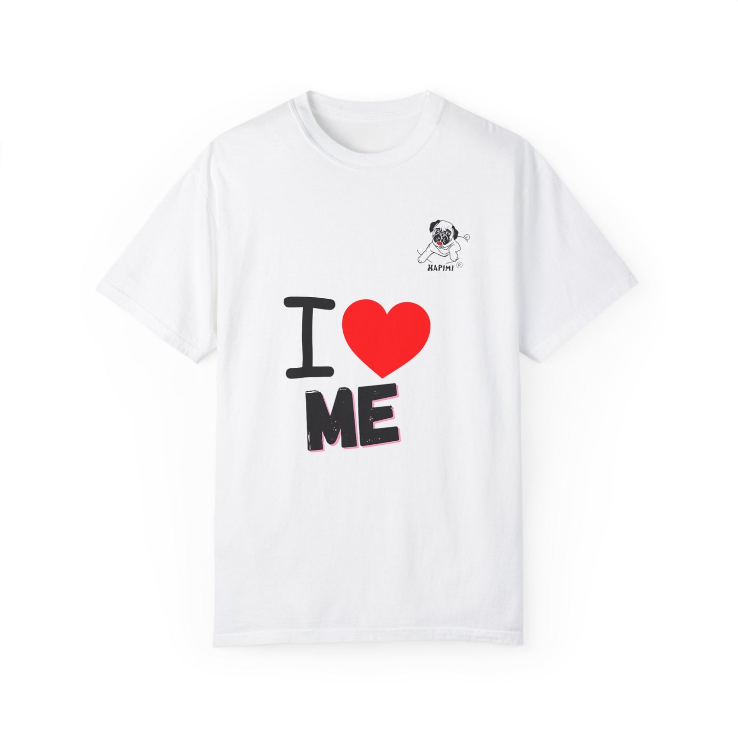 HAPIMI "I Love Me" Collection – Comfort Colors Garment-Dyed Tee