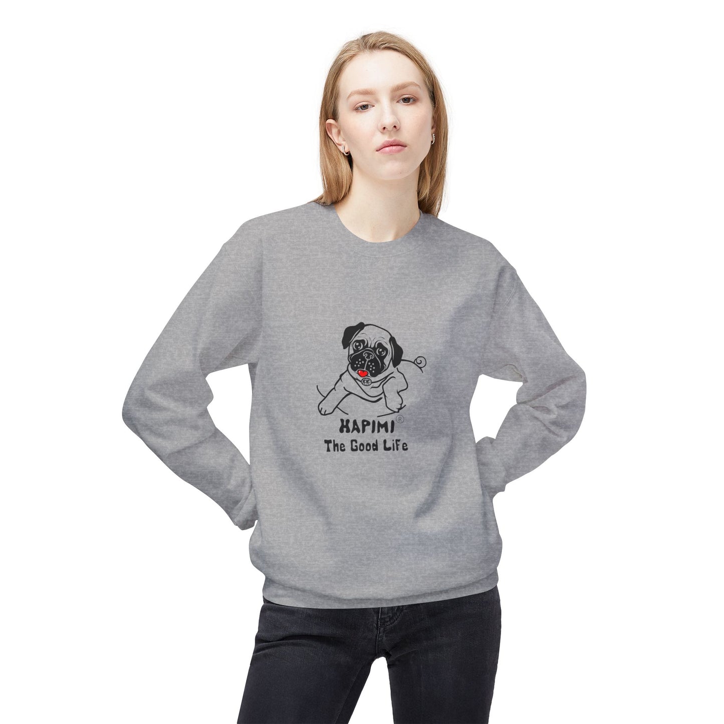 Unisex Slim Fit Sweatshirt – Cozy, Stylish, and Eco-Friendly