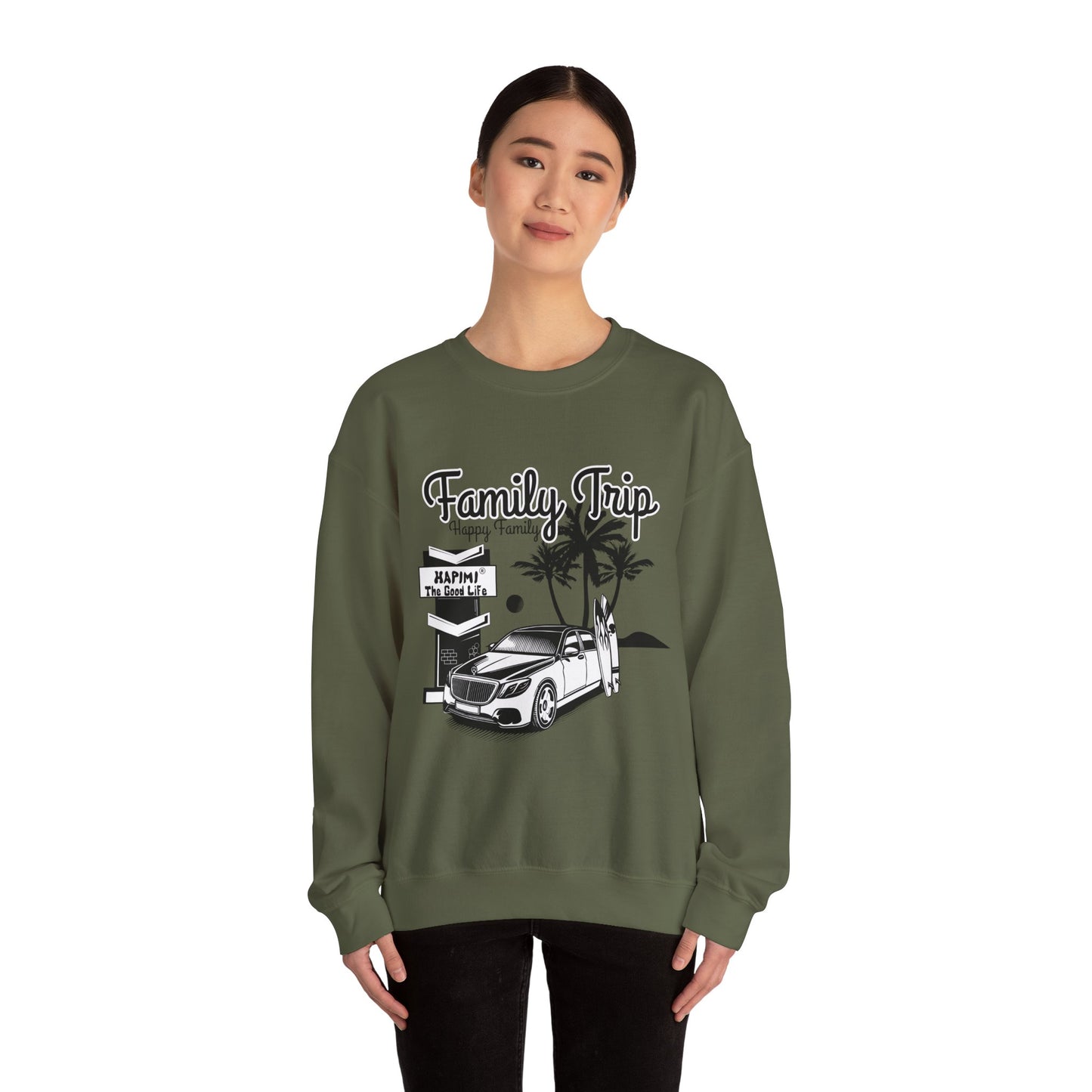 Family Trip Crewneck Sweatshirt
