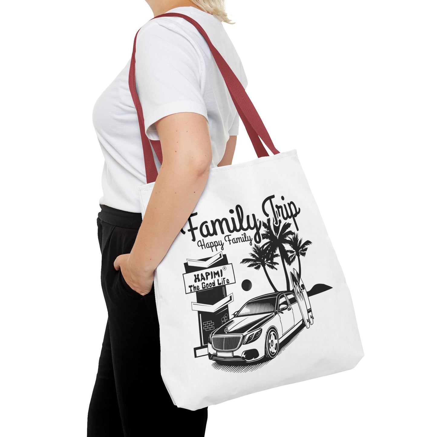 Family Trip Tote Bag (AOP)