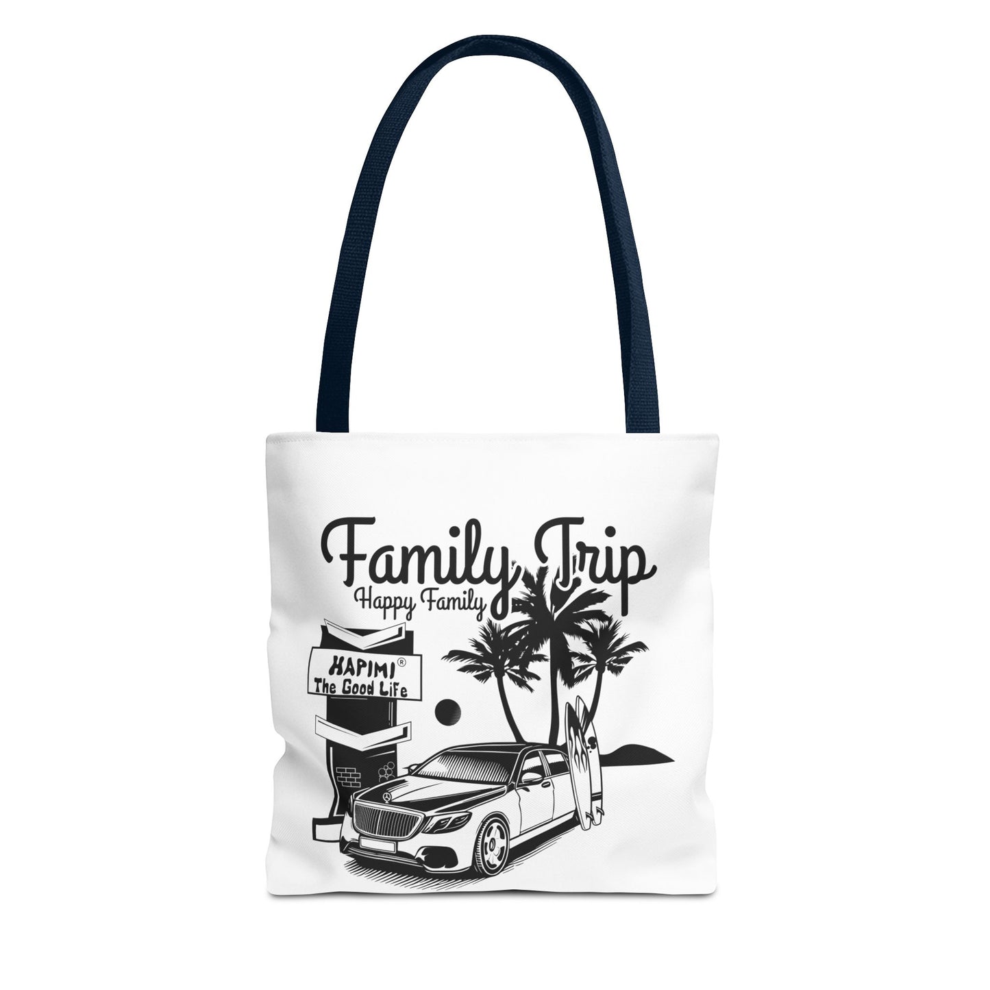 Family Trip Tote Bag (AOP)